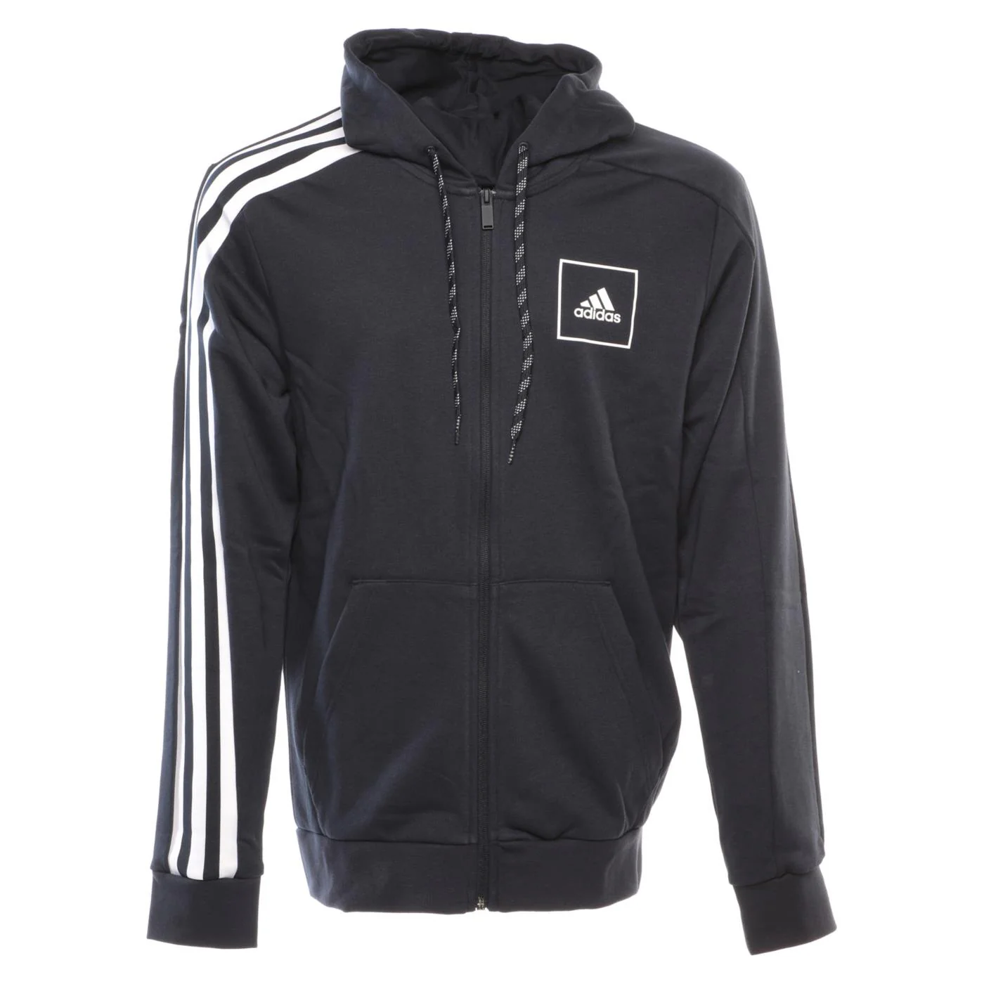 ADIDAS 3S TAPE FULL ZIP HOODIE
