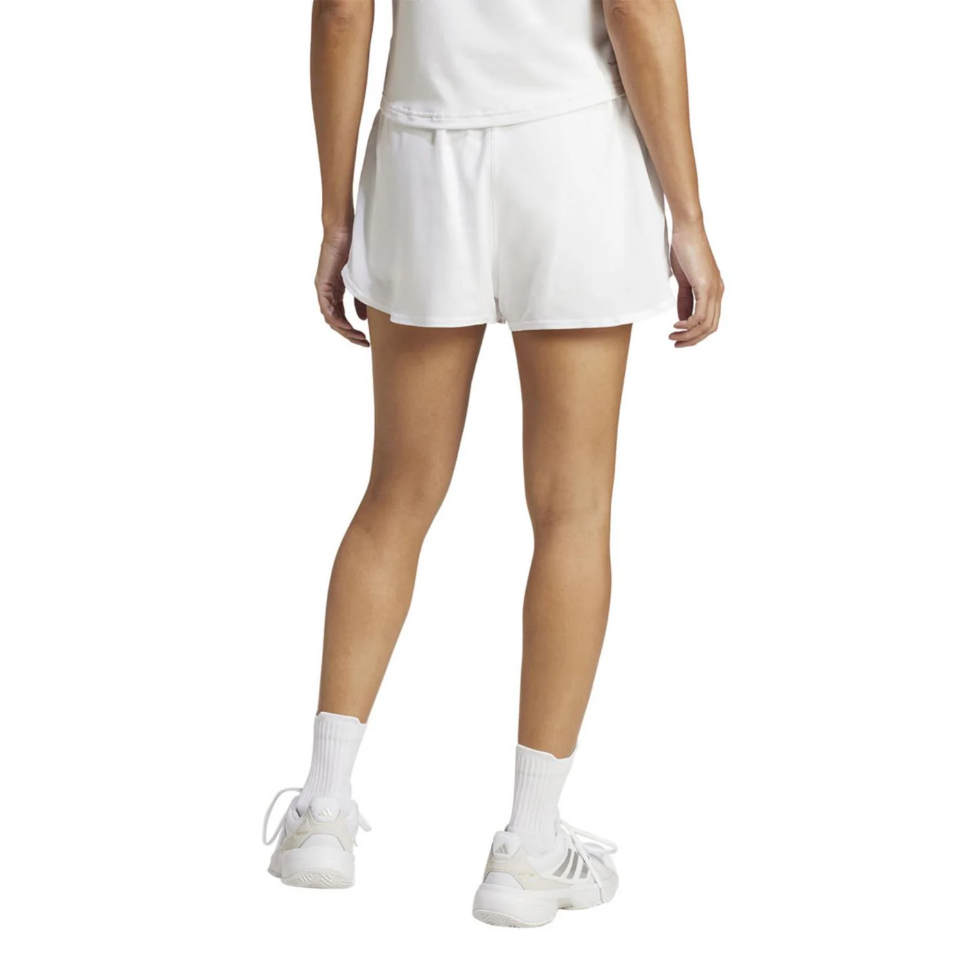 ADIDAS CLUB WOMAN SHORTS WHITE - Image 2