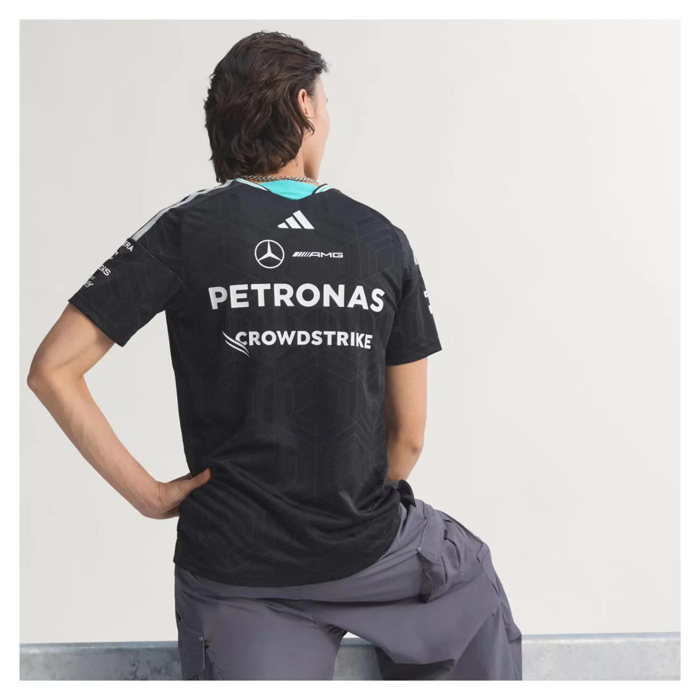 ADIDAS MERCEDES TEAM DRIVER TEE - Image 4