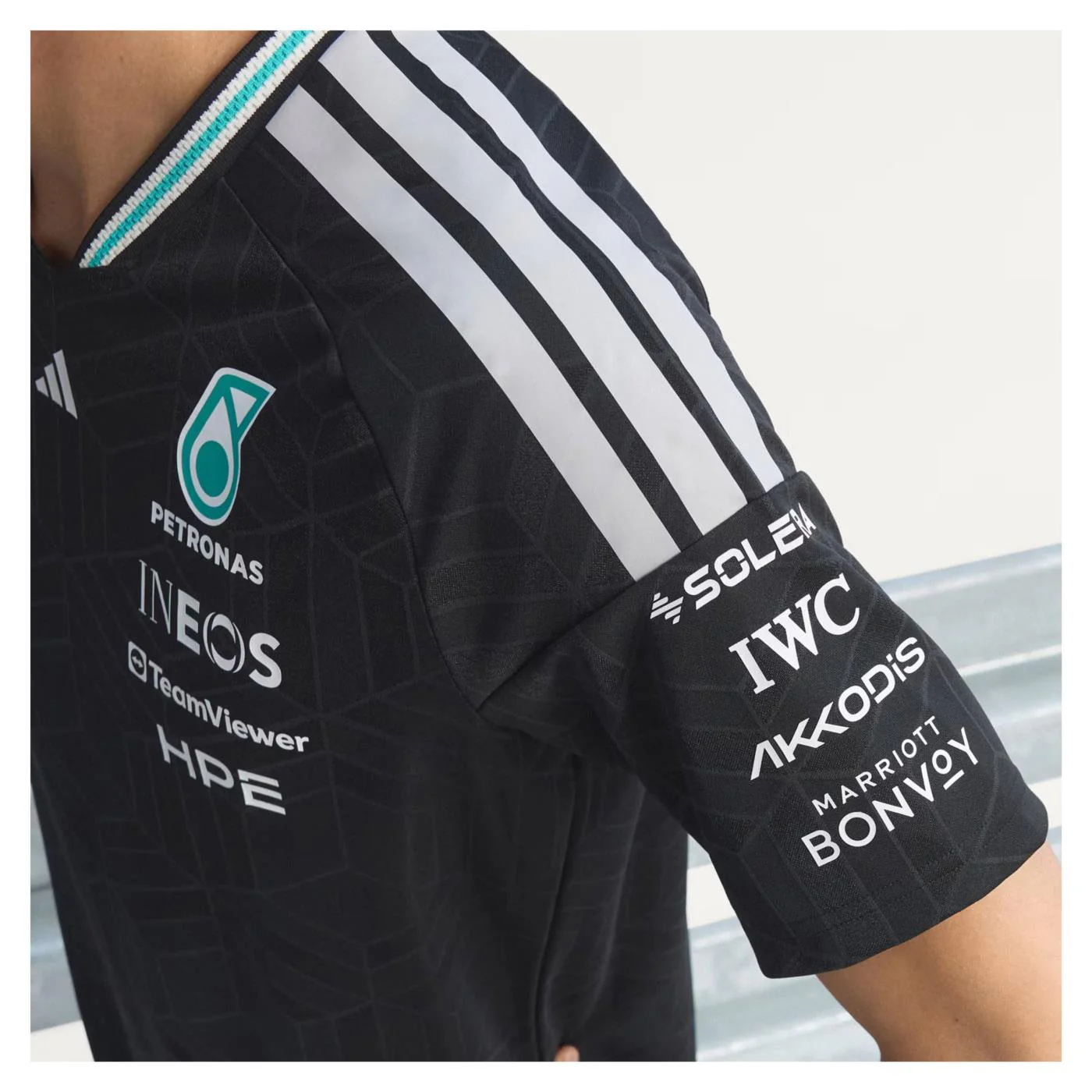 ADIDAS MERCEDES TEAM DRIVER TEE - Image 5