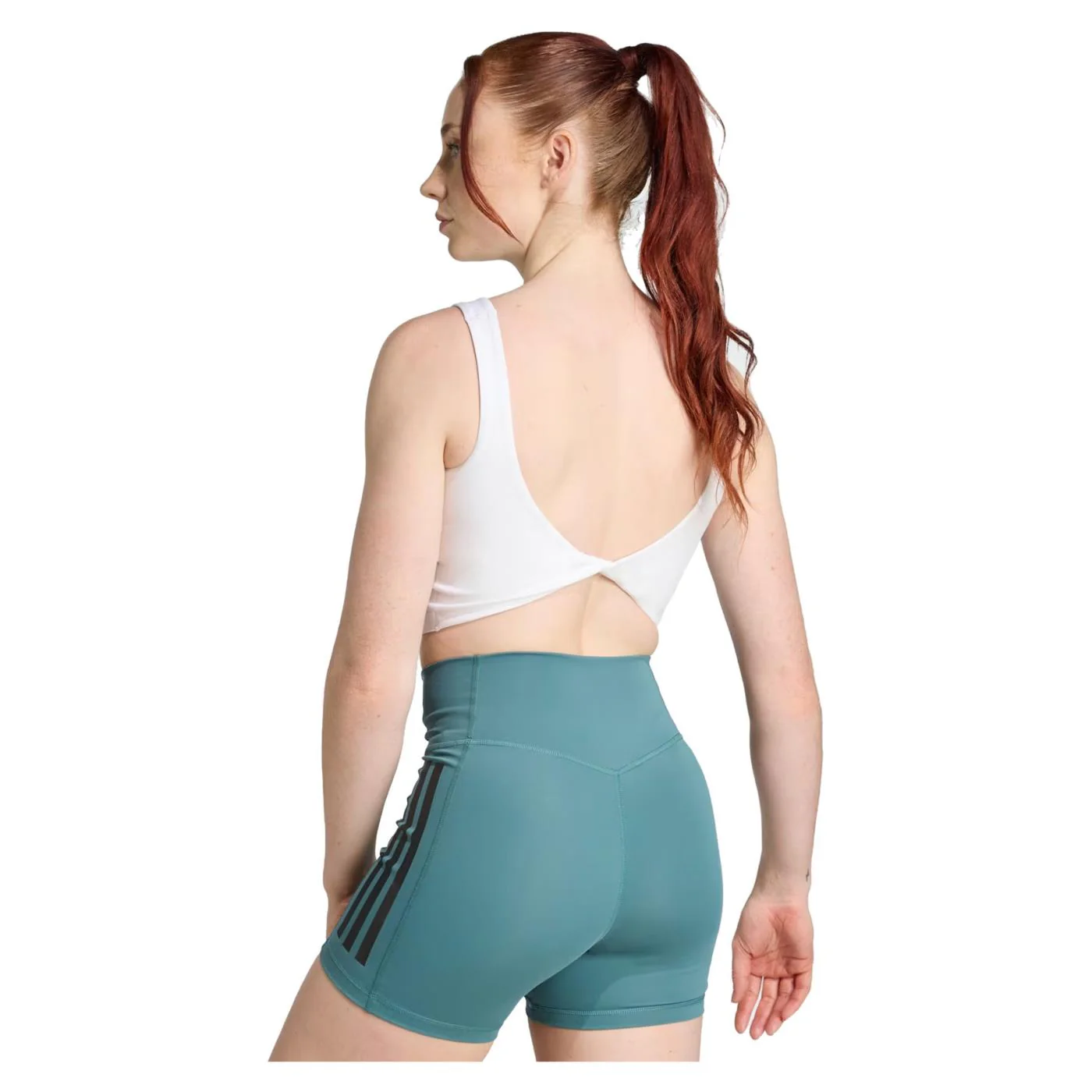 ADIDAS OPTIME BRA TANK WHITE - Image 3