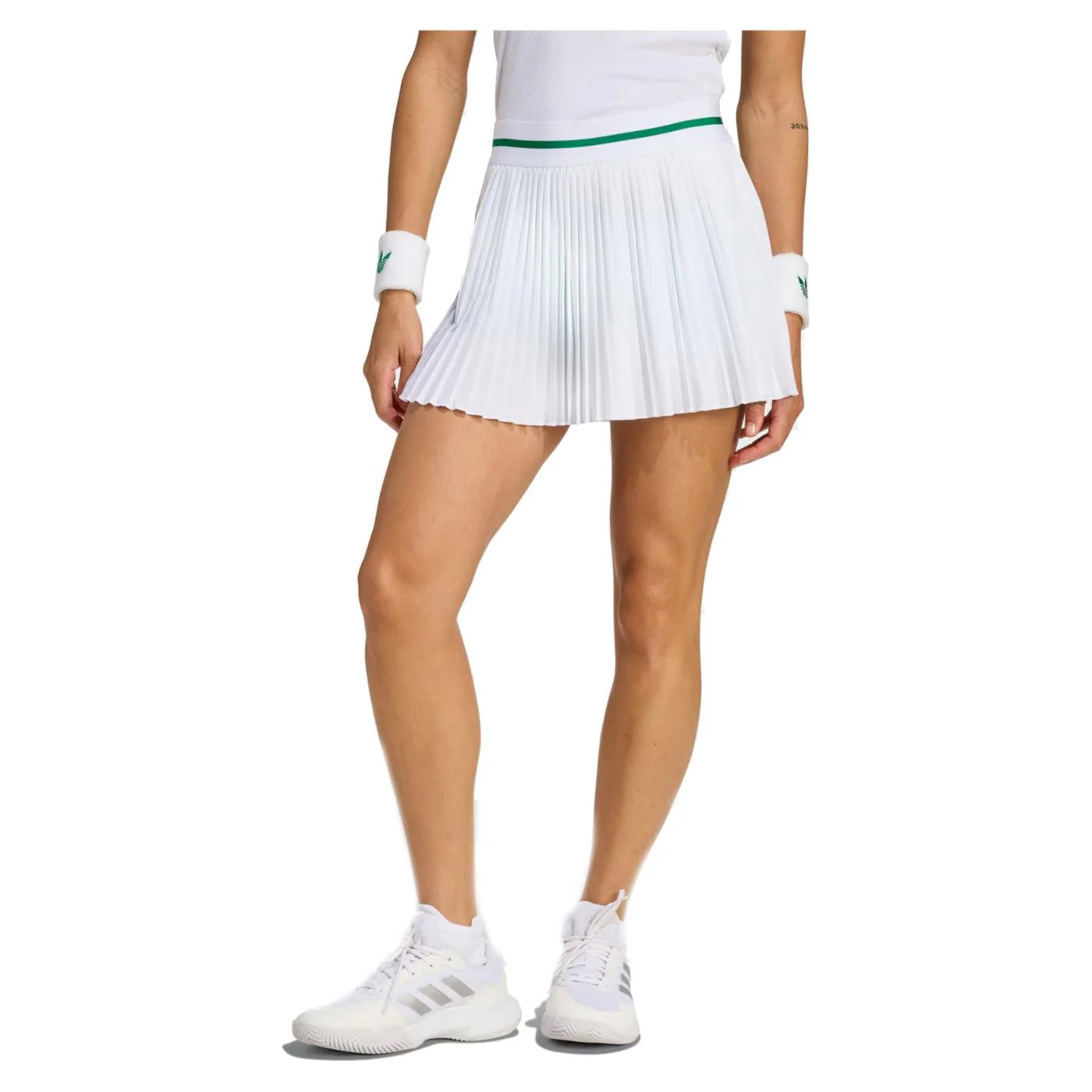 ADIDAS PLEAT SKIRT PRO WHITE - Image 2