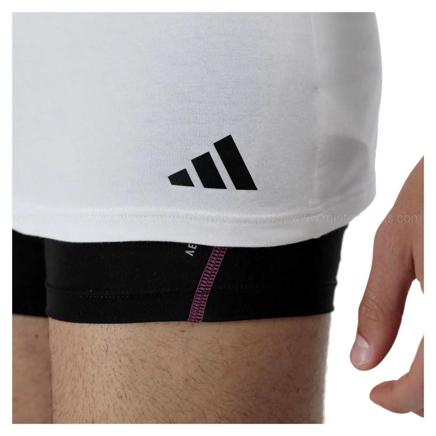 ADIDAS UNDERWEAR 2PK T-SHIRT V ACTIVE FLEX - Image 3