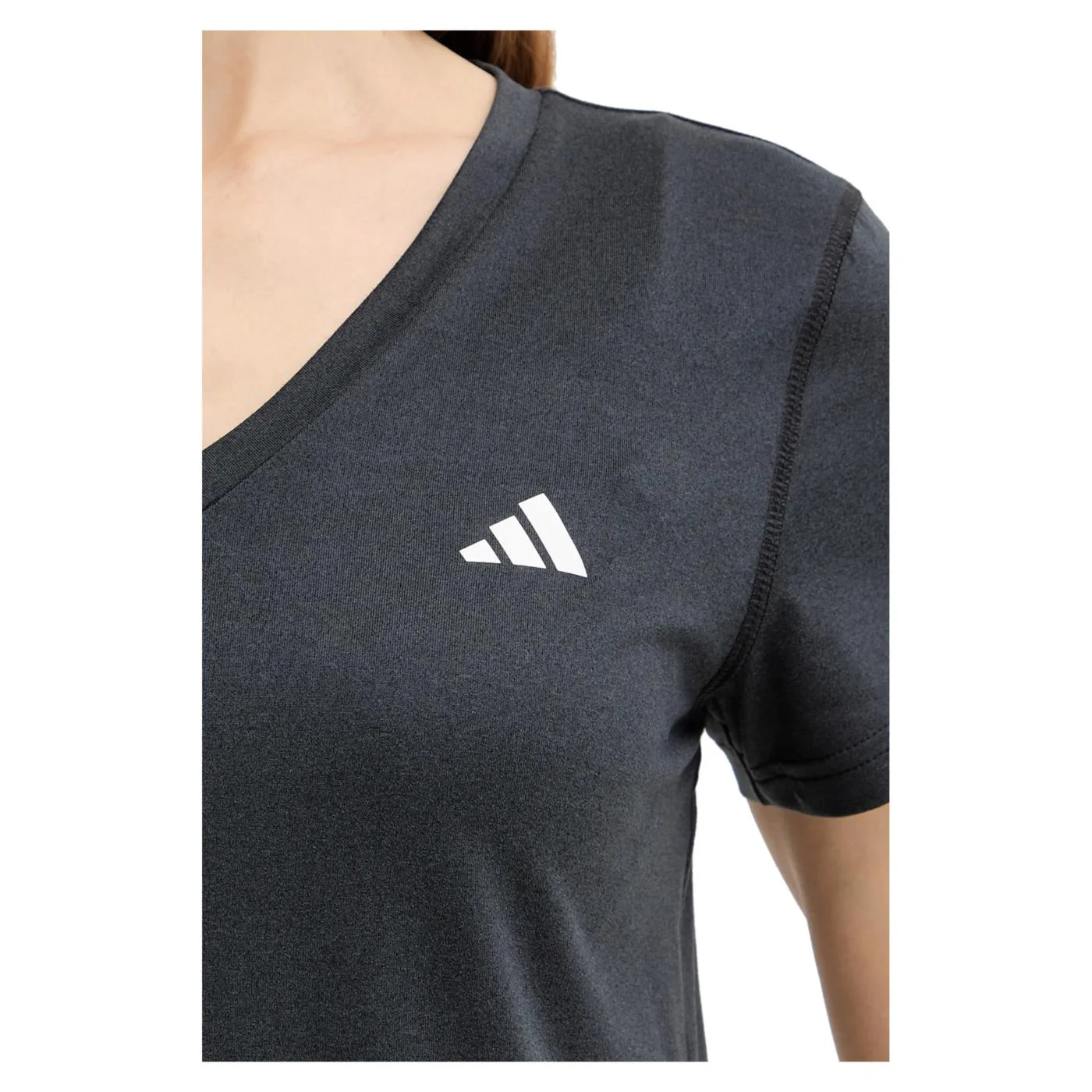 ADIDAS WORKOUT V NECK WOMAN TEE - Image 3