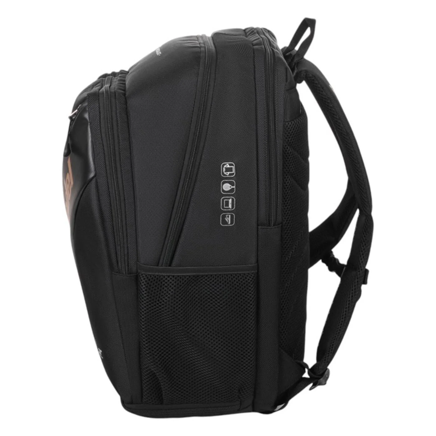 BULLPADEL ZAINO VERTEX BLACK - Image 3