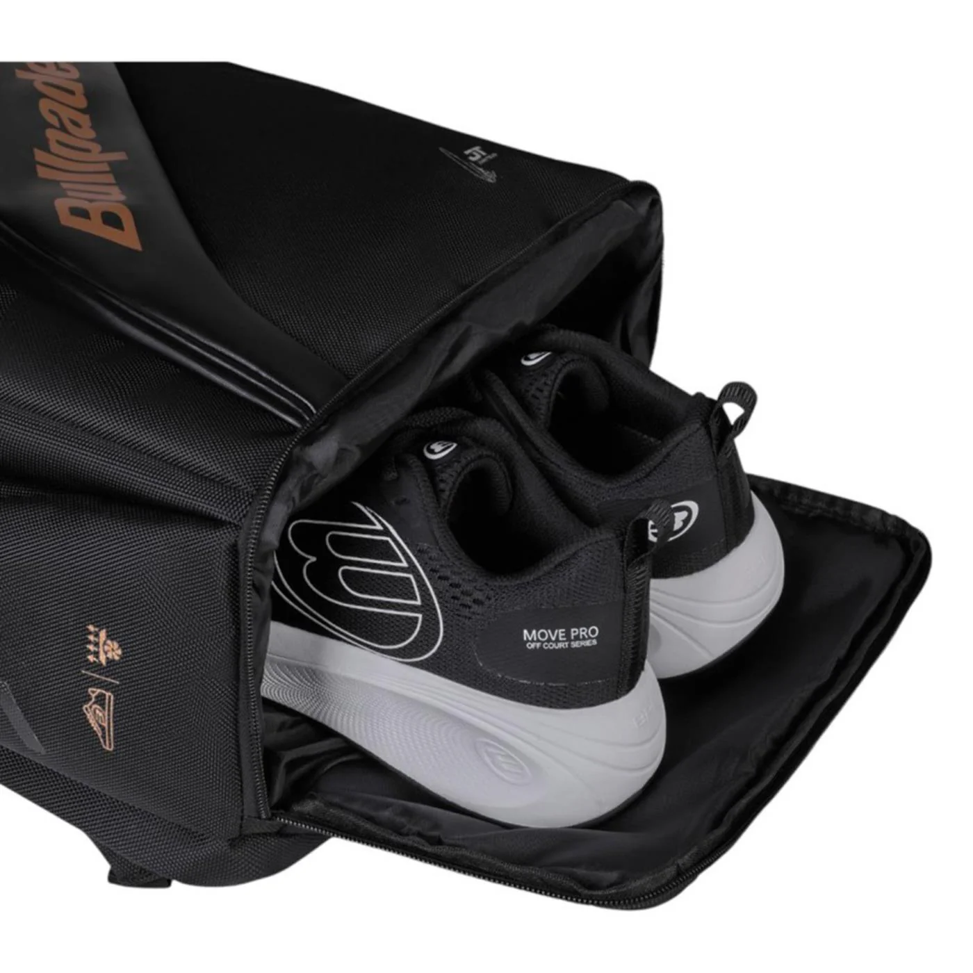 BULLPADEL ZAINO VERTEX BLACK - Image 6