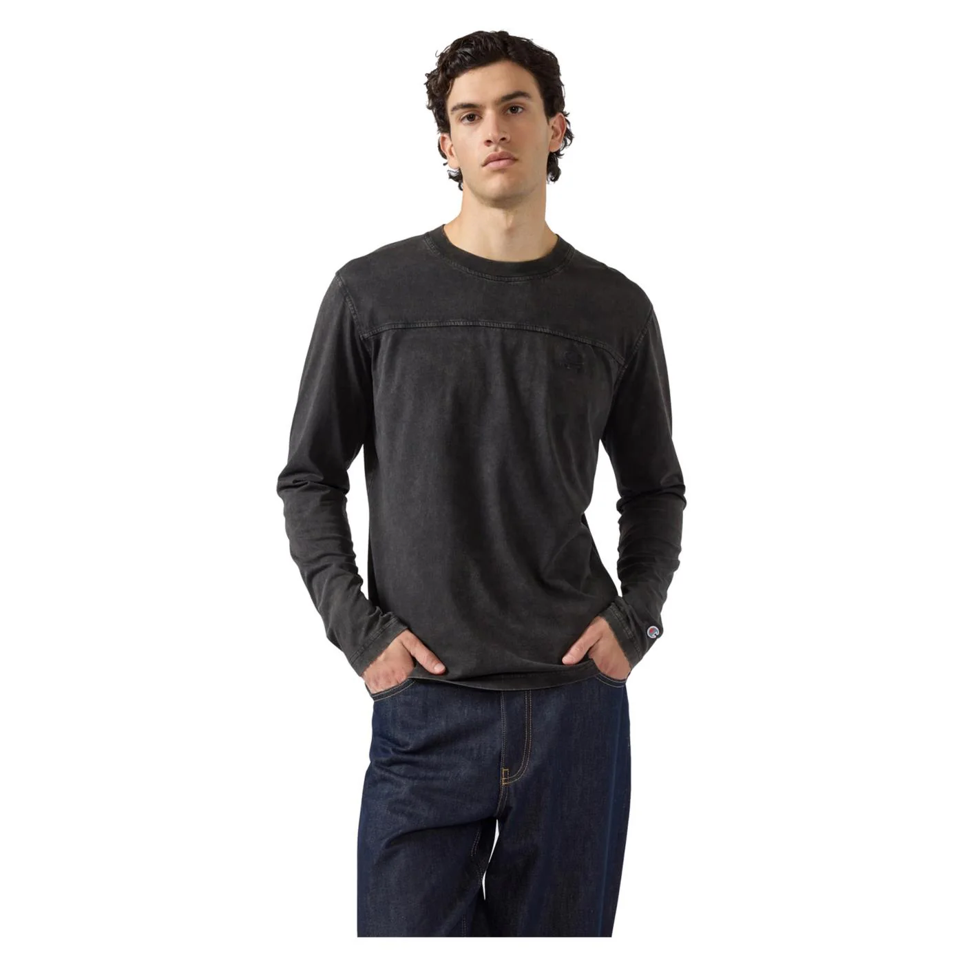 CHAMPION CREWNECK LONG SLEEVE TEE - Image 2