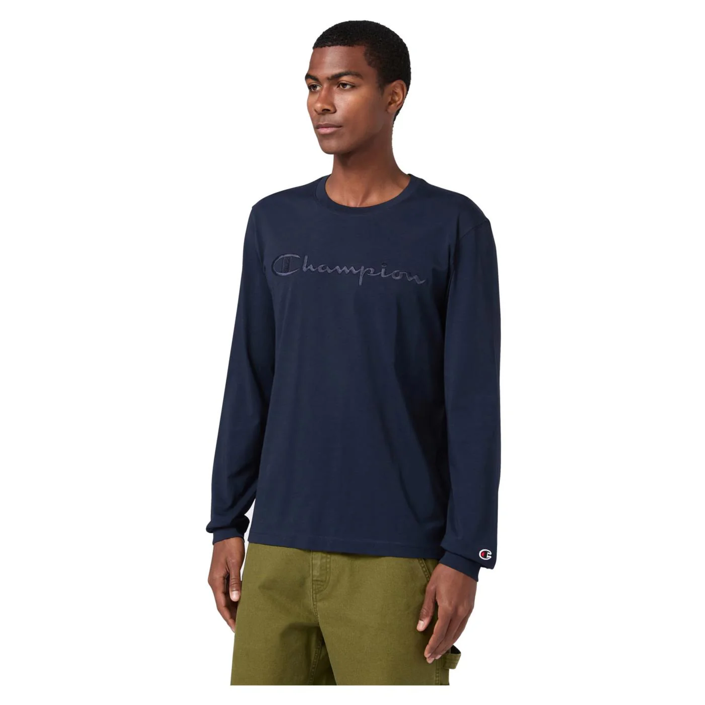 CHAMPION CREWNECK LONG SLEEVE TEE - Image 2