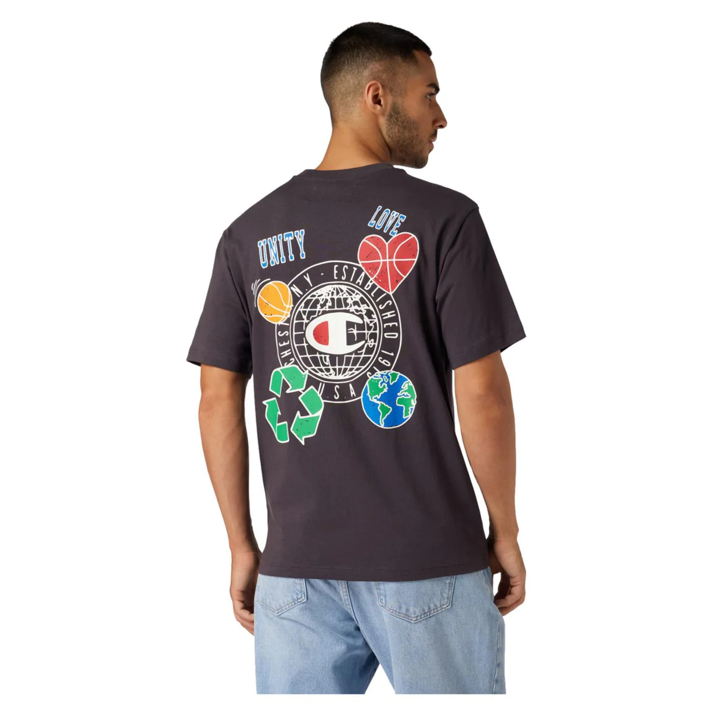 CHAMPION CREWNECK T-SHIRT - Image 3