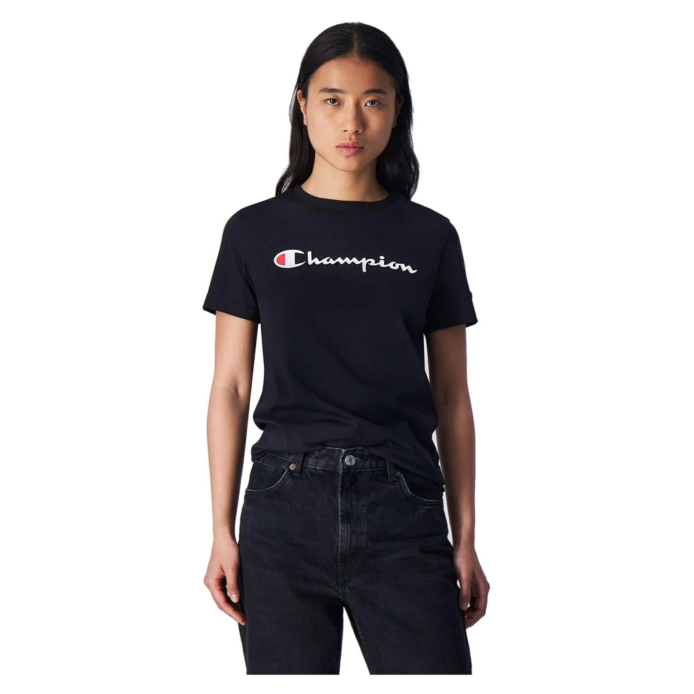 CHAMPION CREWNECK T-SHIRT - Image 2