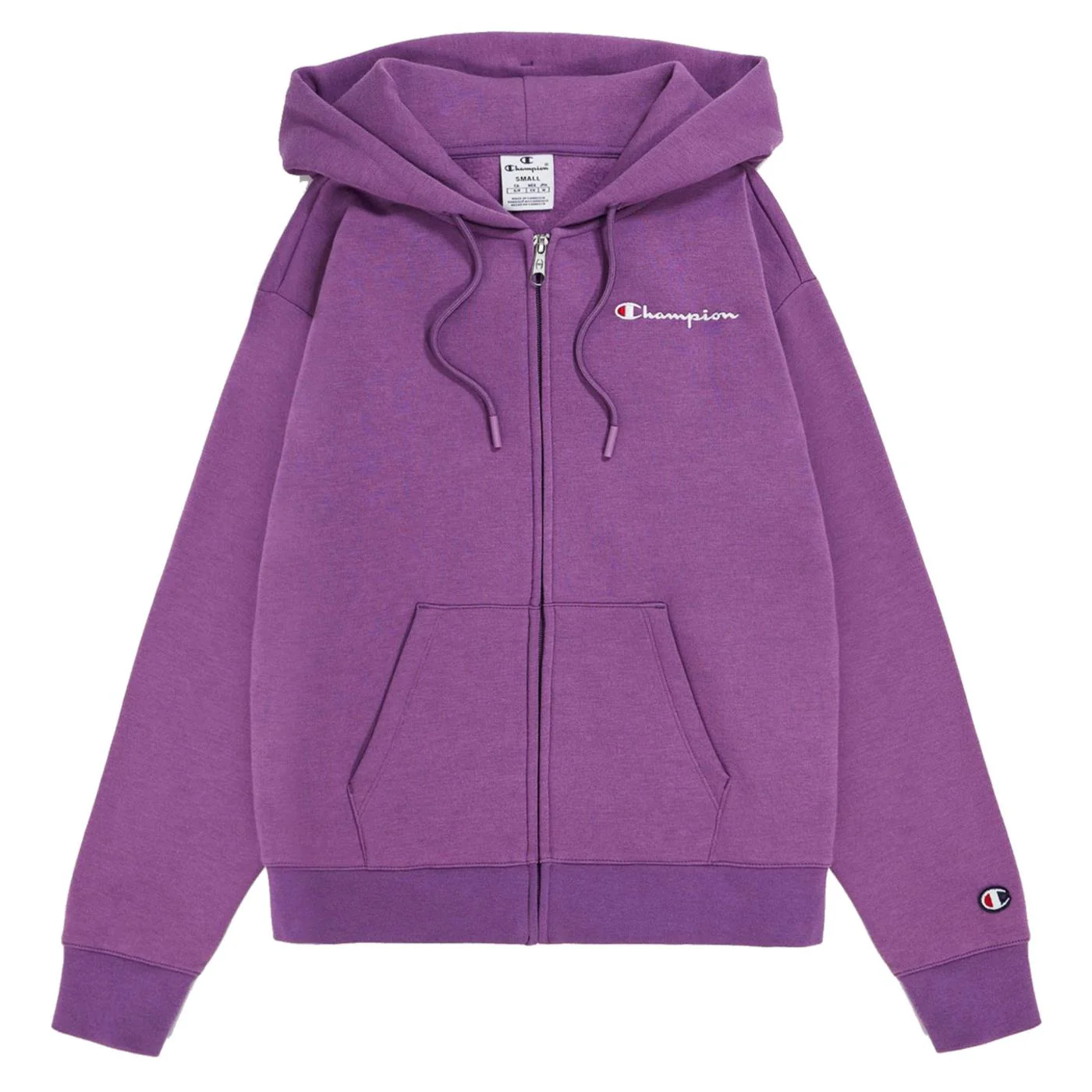 CHAMPION HOODED FULL ZIP SWEATSHIR