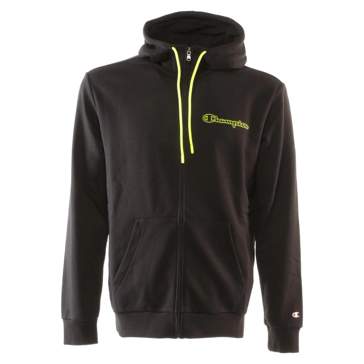 CHAMPION HOODED FZ SWEATSHIRT