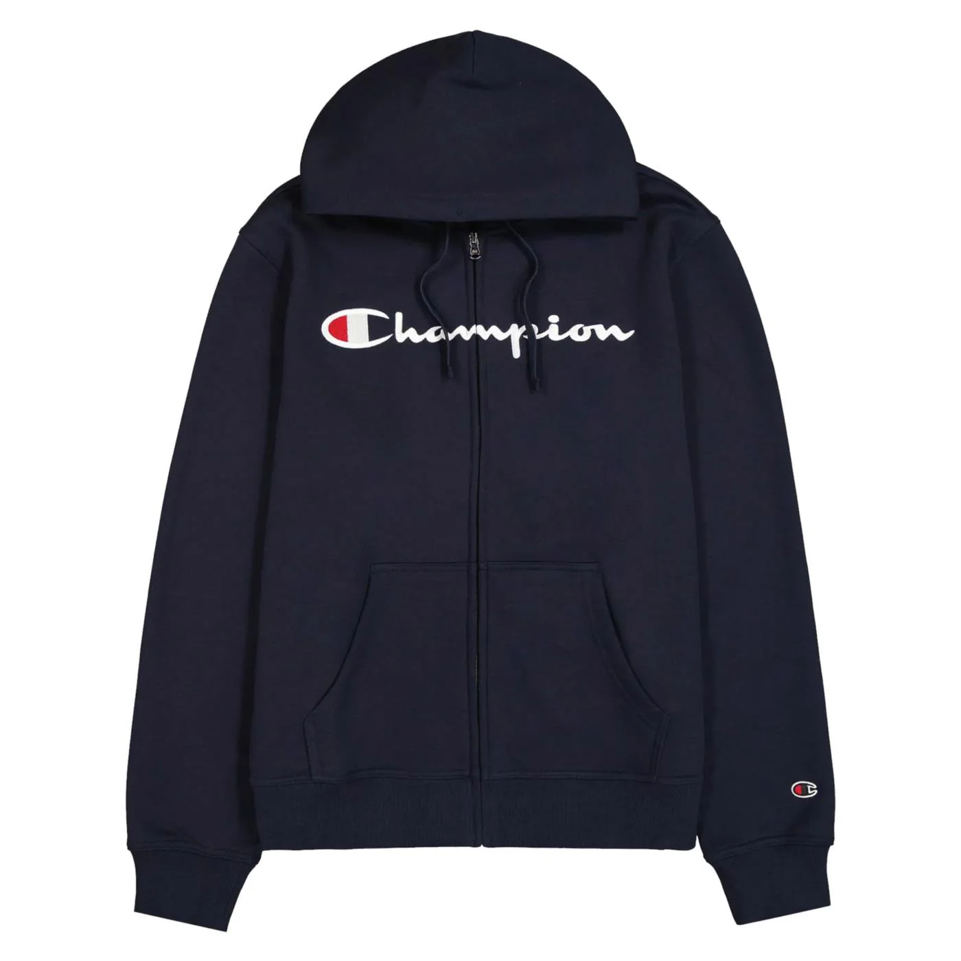 CHAMPION HOODED FZ SWEATSHIRT