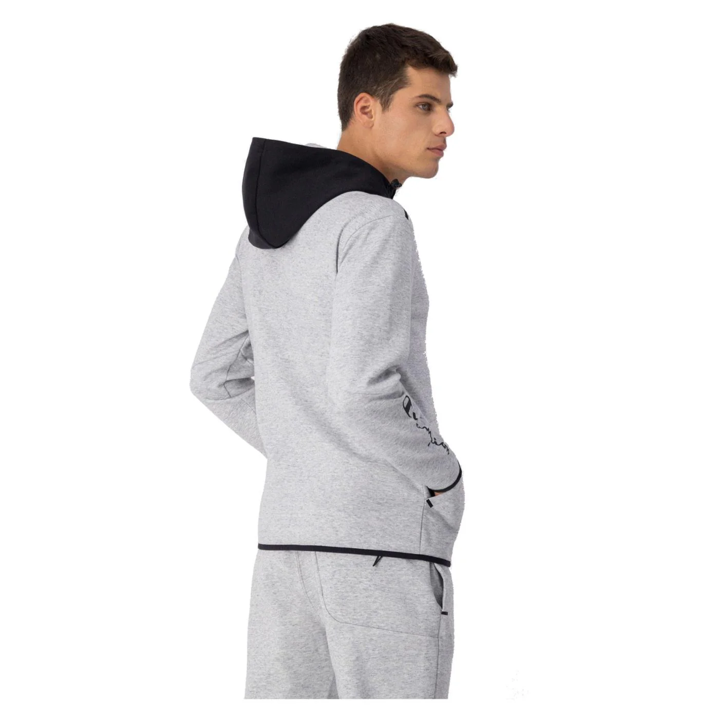 CHAMPION HOODED FZ SWEATSHIRT - Image 3