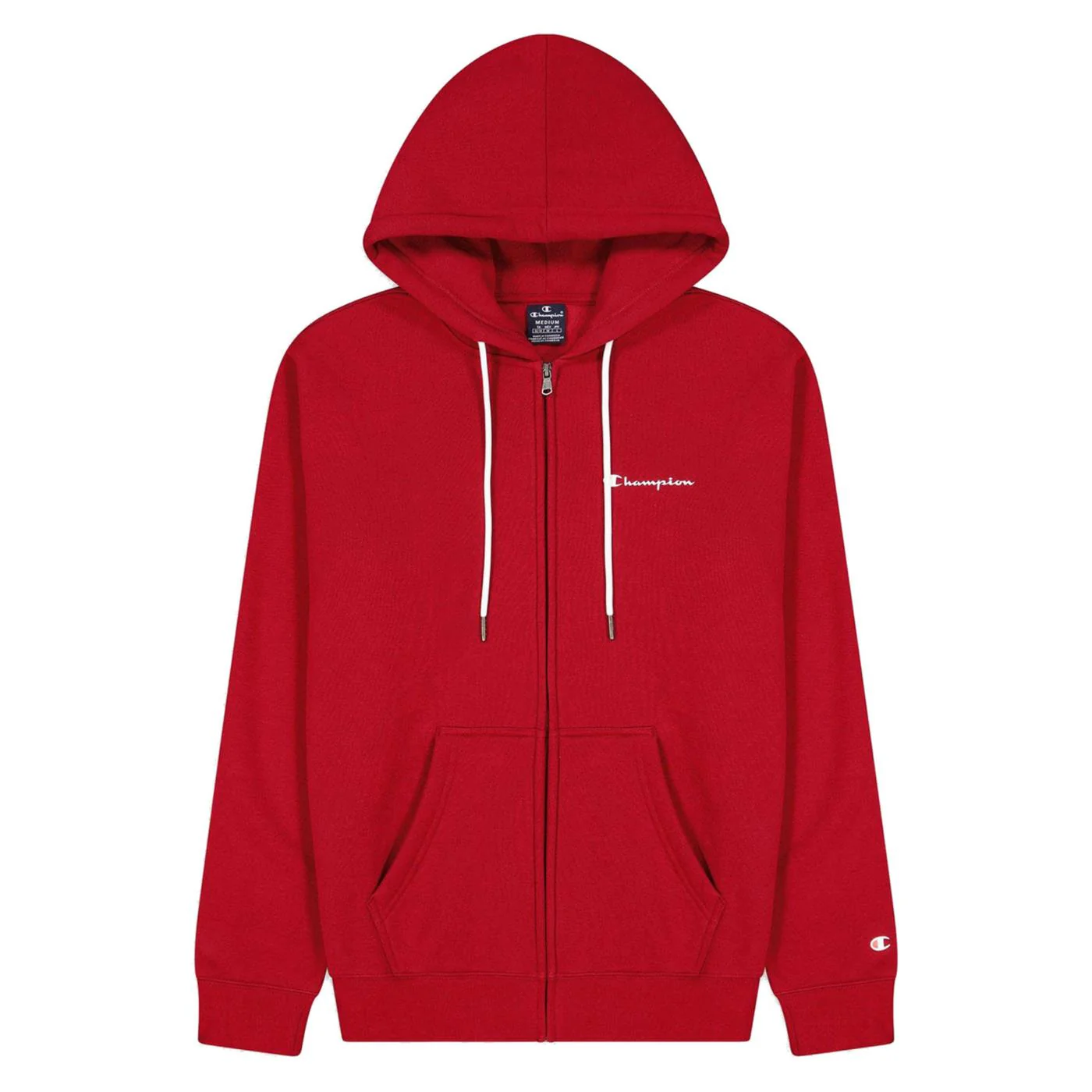 CHAMPION HOODED FZ SWEATSHIRT
