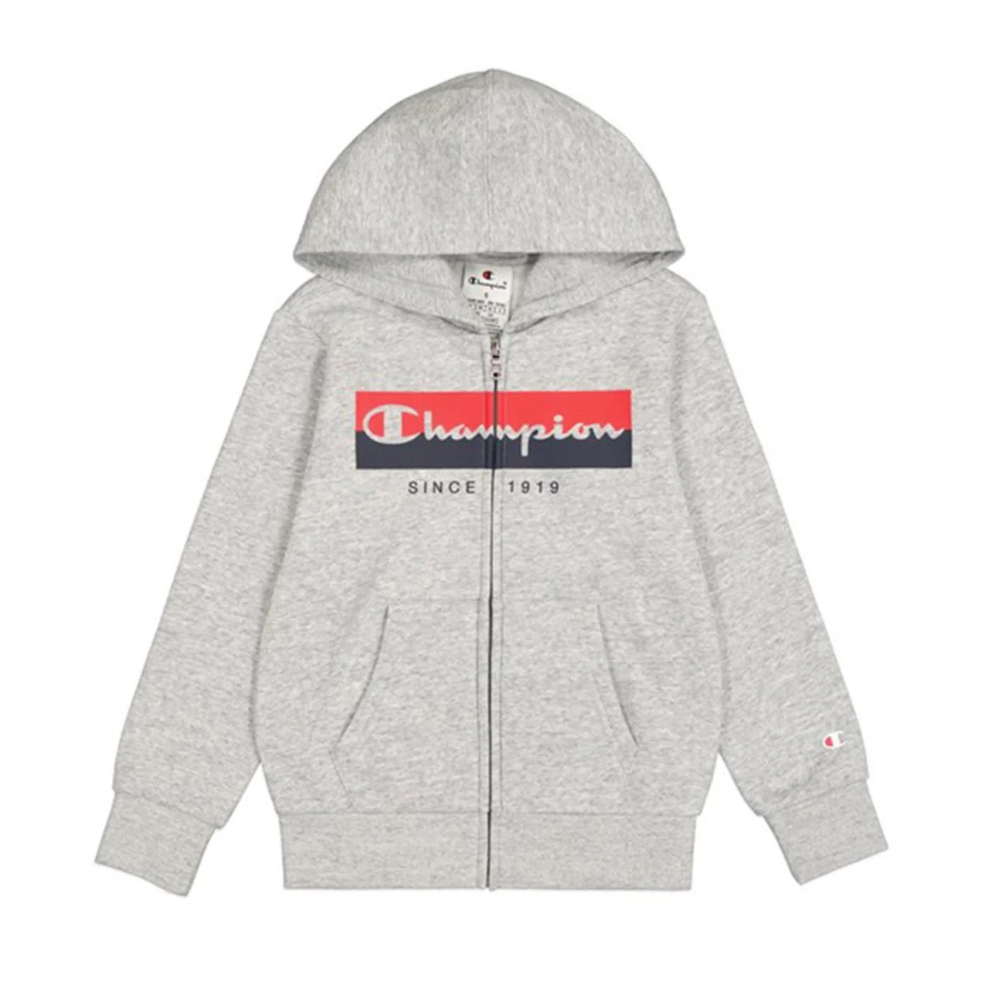 CHAMPION JR HOODED FZ SWEATSHIRT