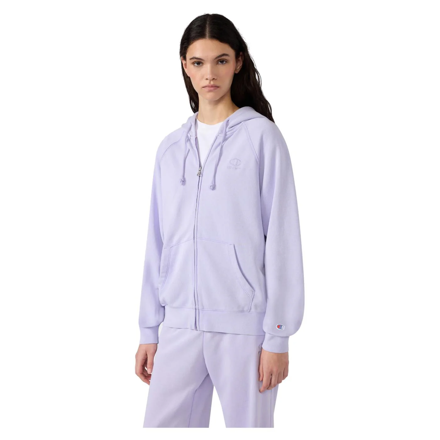 CHAMPION W FZ HOODIE SWEATSHIRT