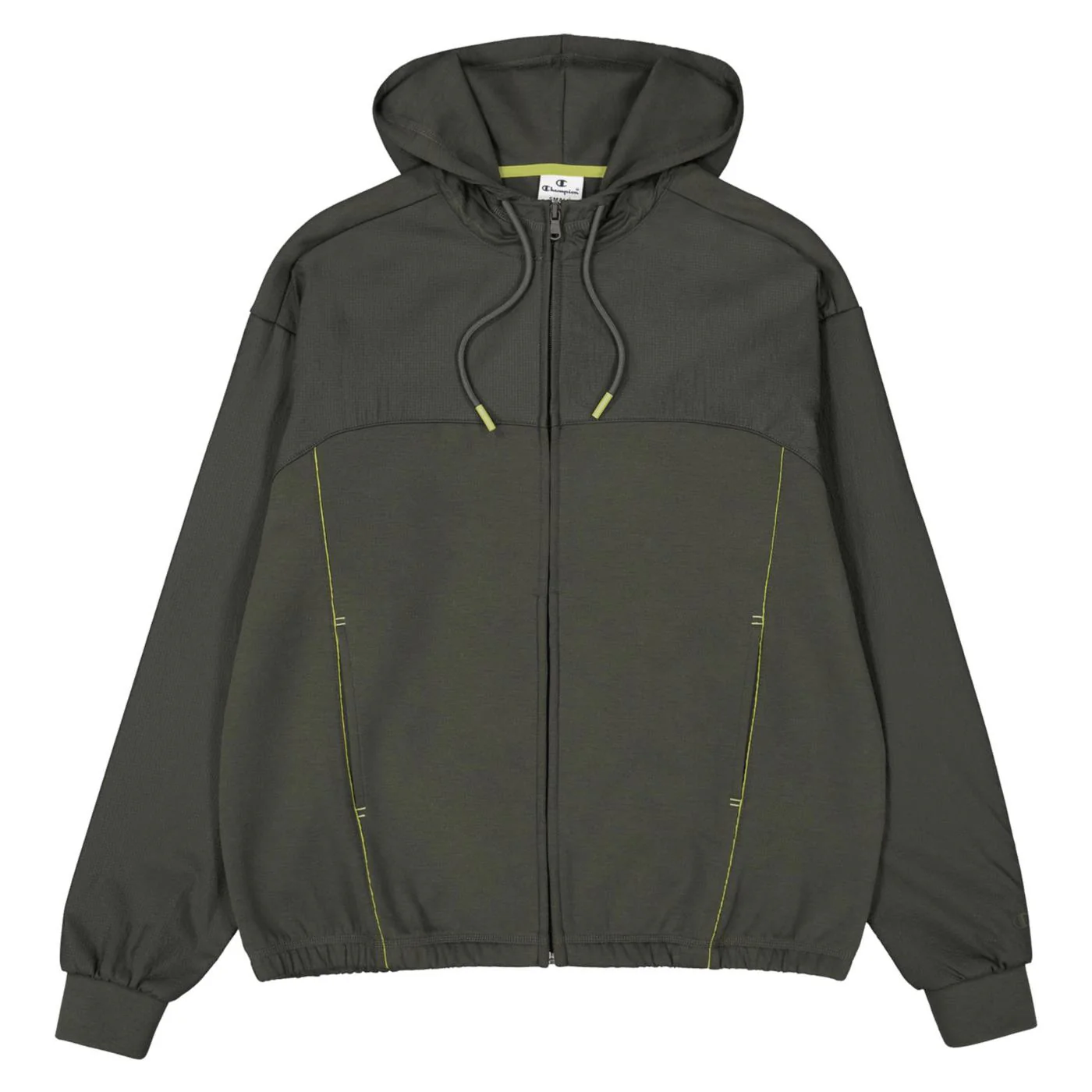 CHAMPION W HOODED FZ SWEATSHIRT