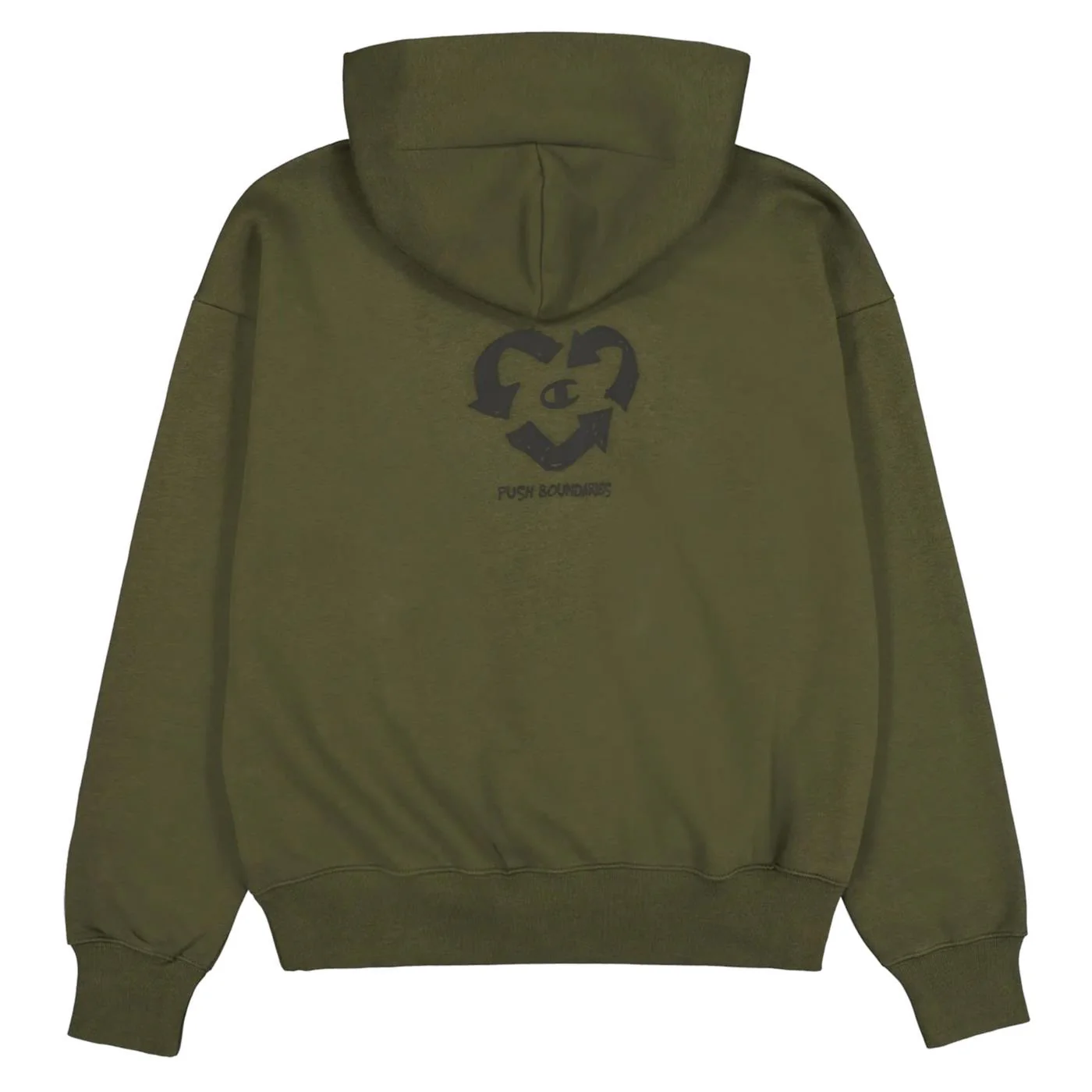 CHAMPION W HOODED FZ SWEATSHIRT - Image 2