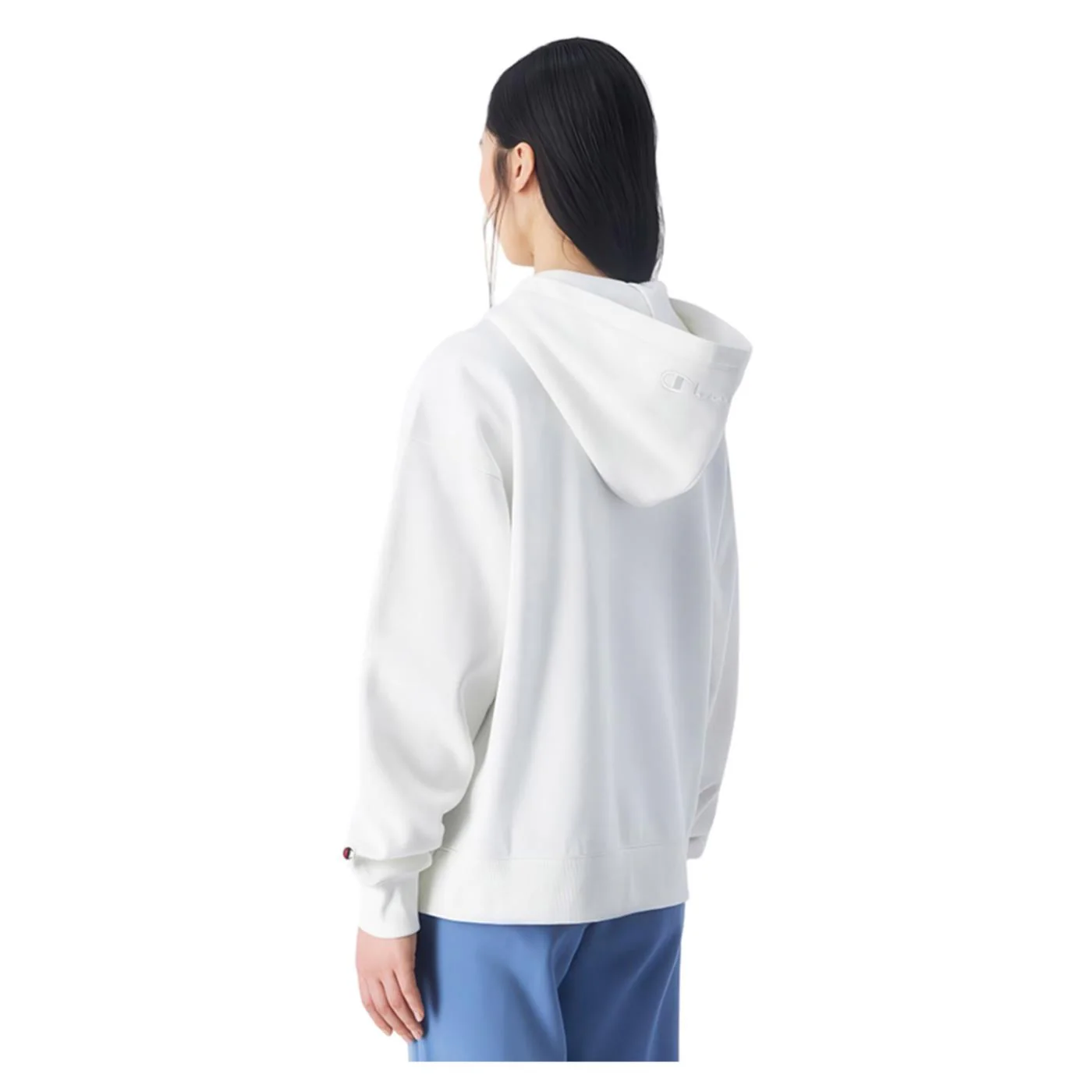 CHAMPION W HOODED FZ SWEATSHIRT - Image 3