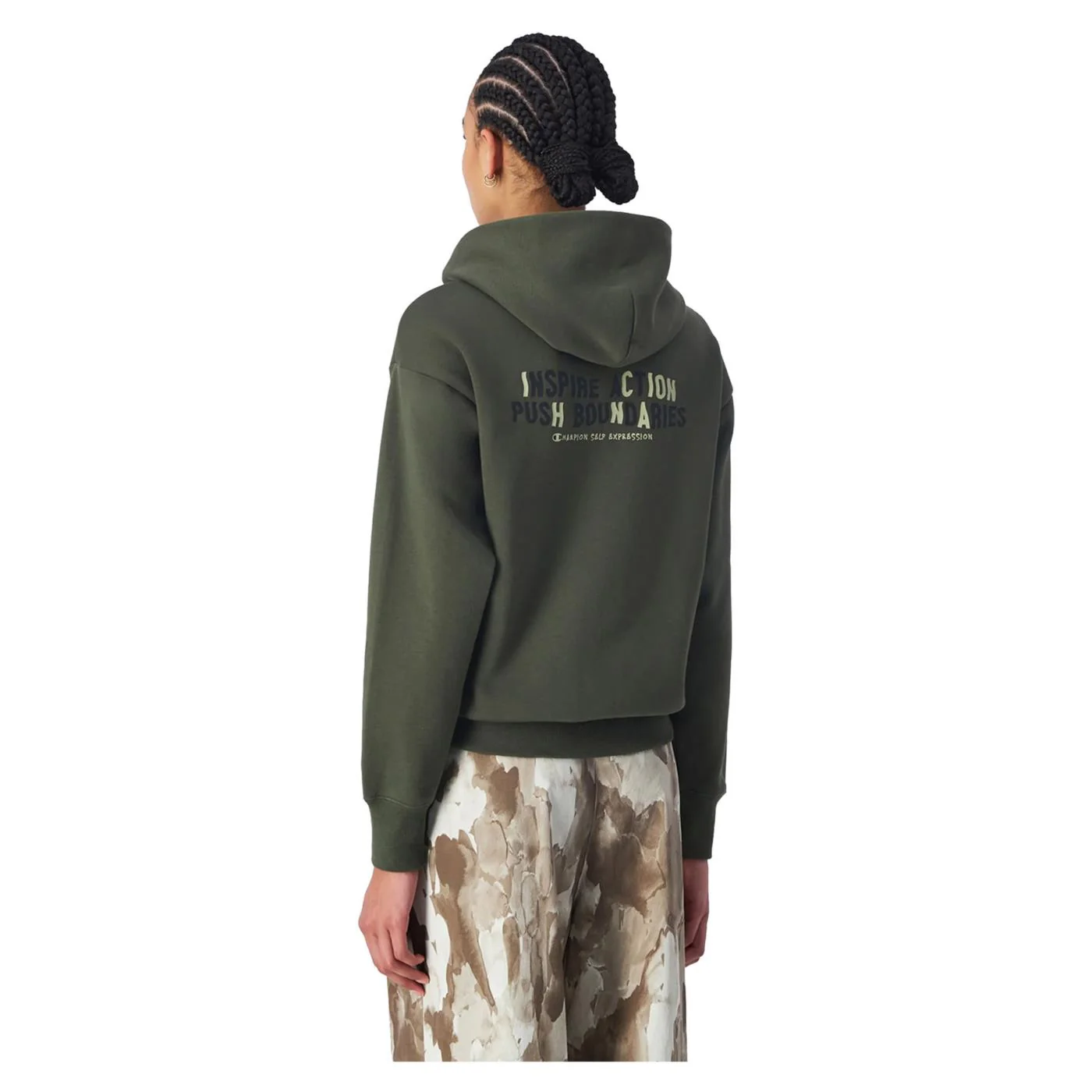CHAMPION W HOODED SWEATSHIRT - Image 3