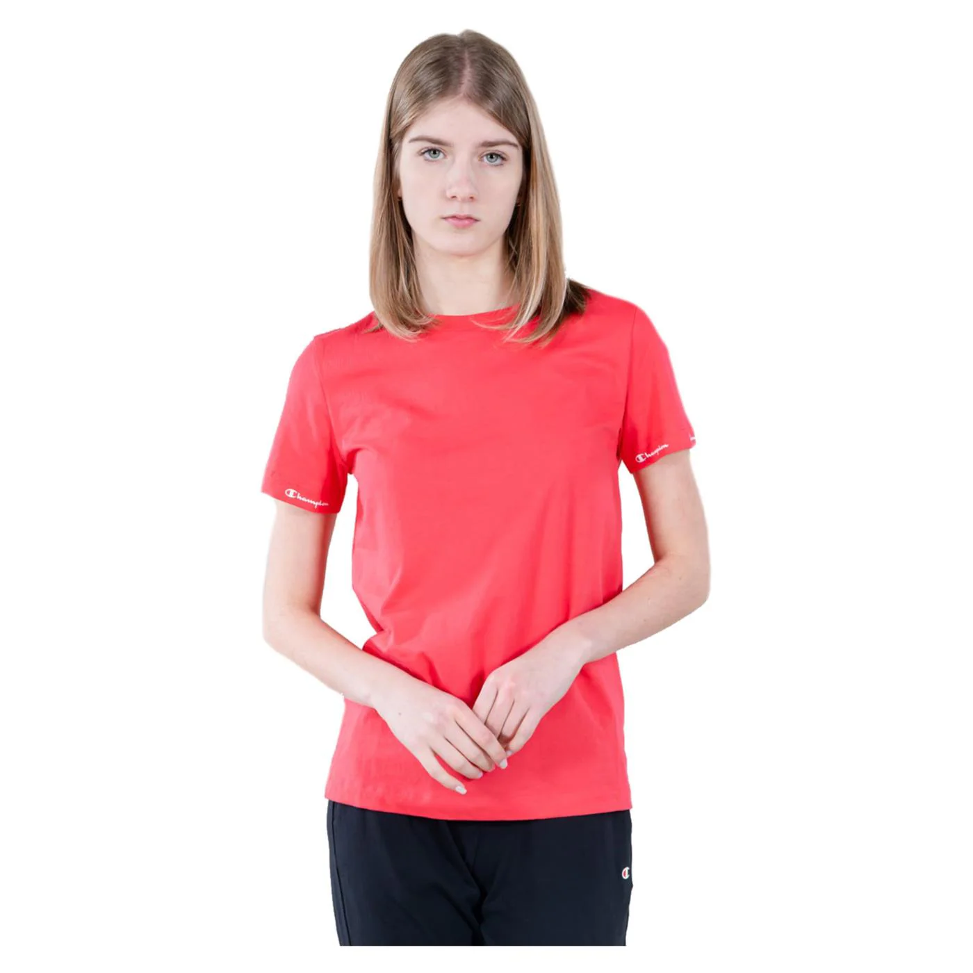 CHAMPION WOMAN CREWNECK T-SHIRT - Image 2