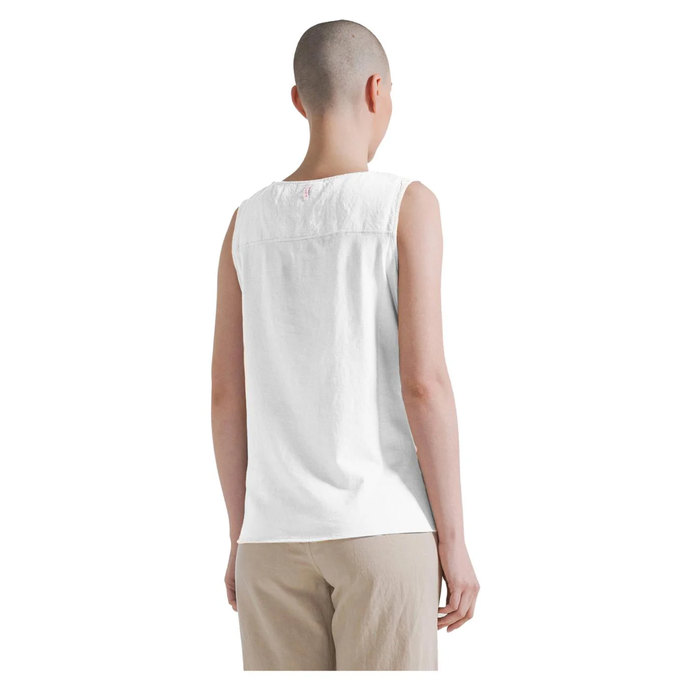 DEHA BLUSA SMANICATA CON NODO - Image 2