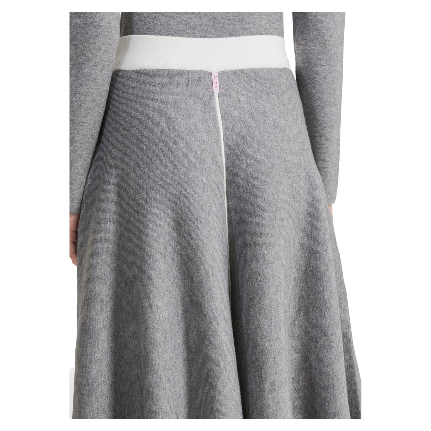 DEHA GONNA A MAGLIA BICOLOR - Image 4