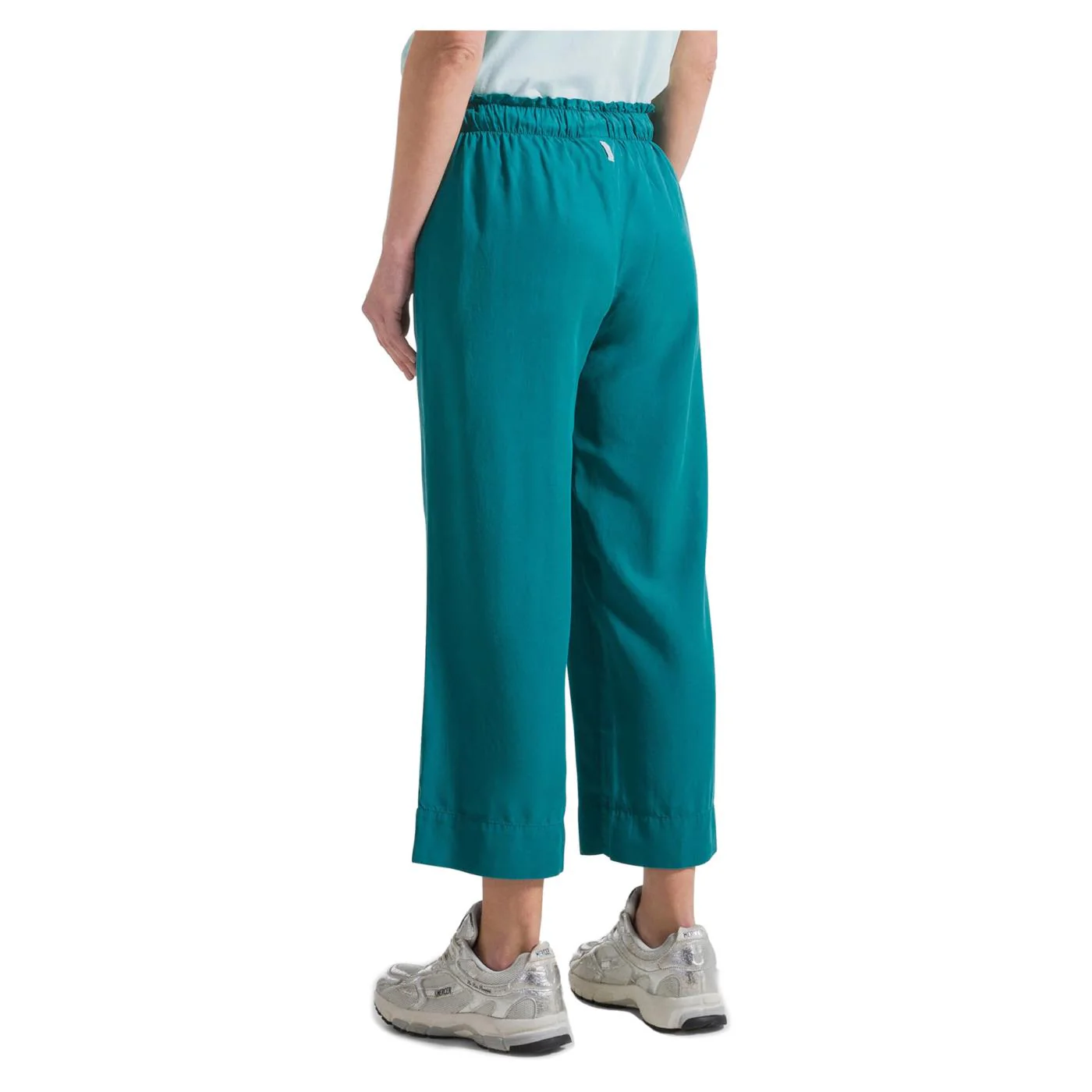 DEHA PANT CROPPED IN TENCEL - Image 2