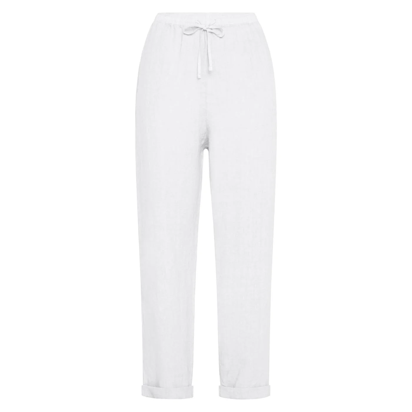 DEHA PANTALONE DRITTO IN LINO