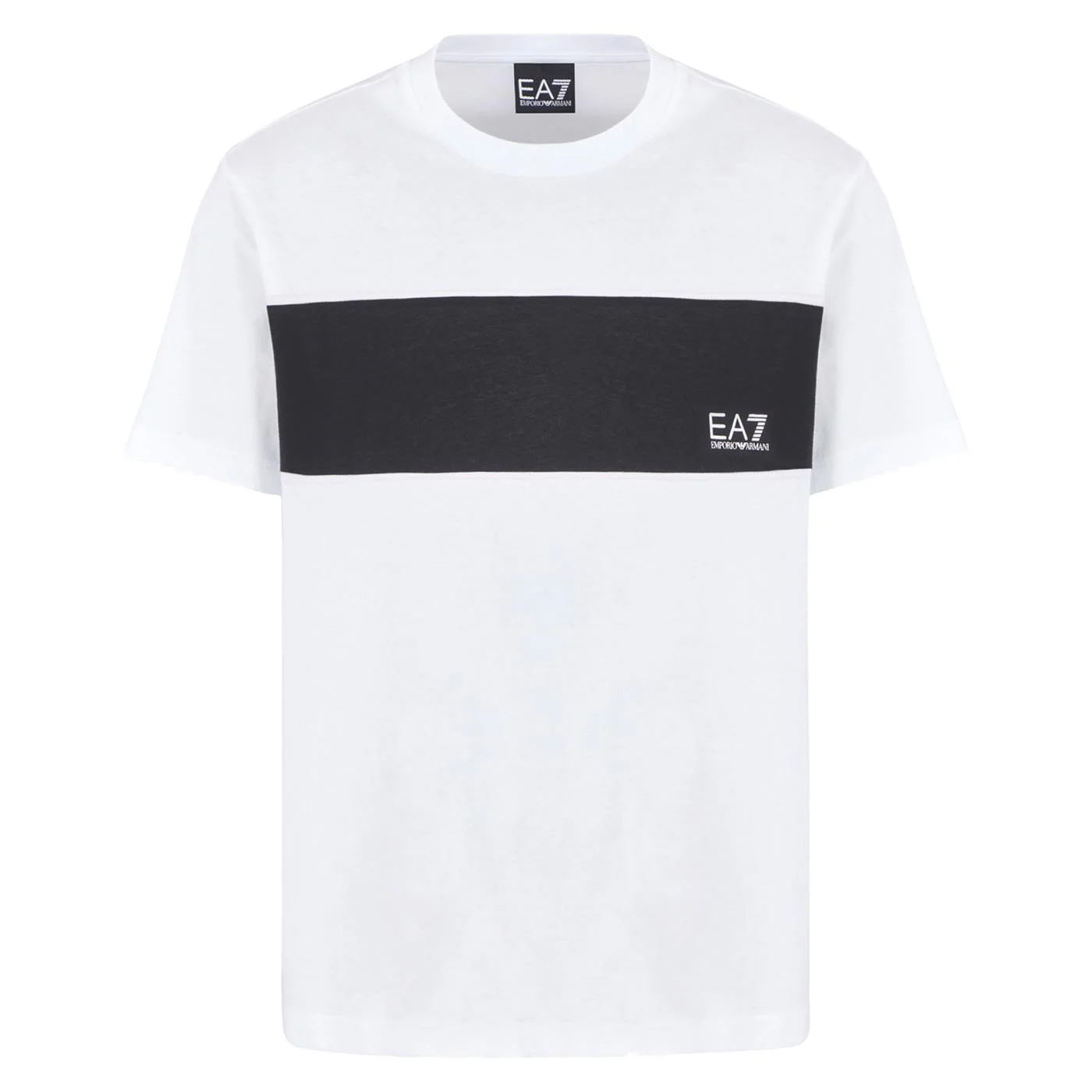 EMPORIO ARMANI 7 EA7 COLOUR BLOCK M TEE