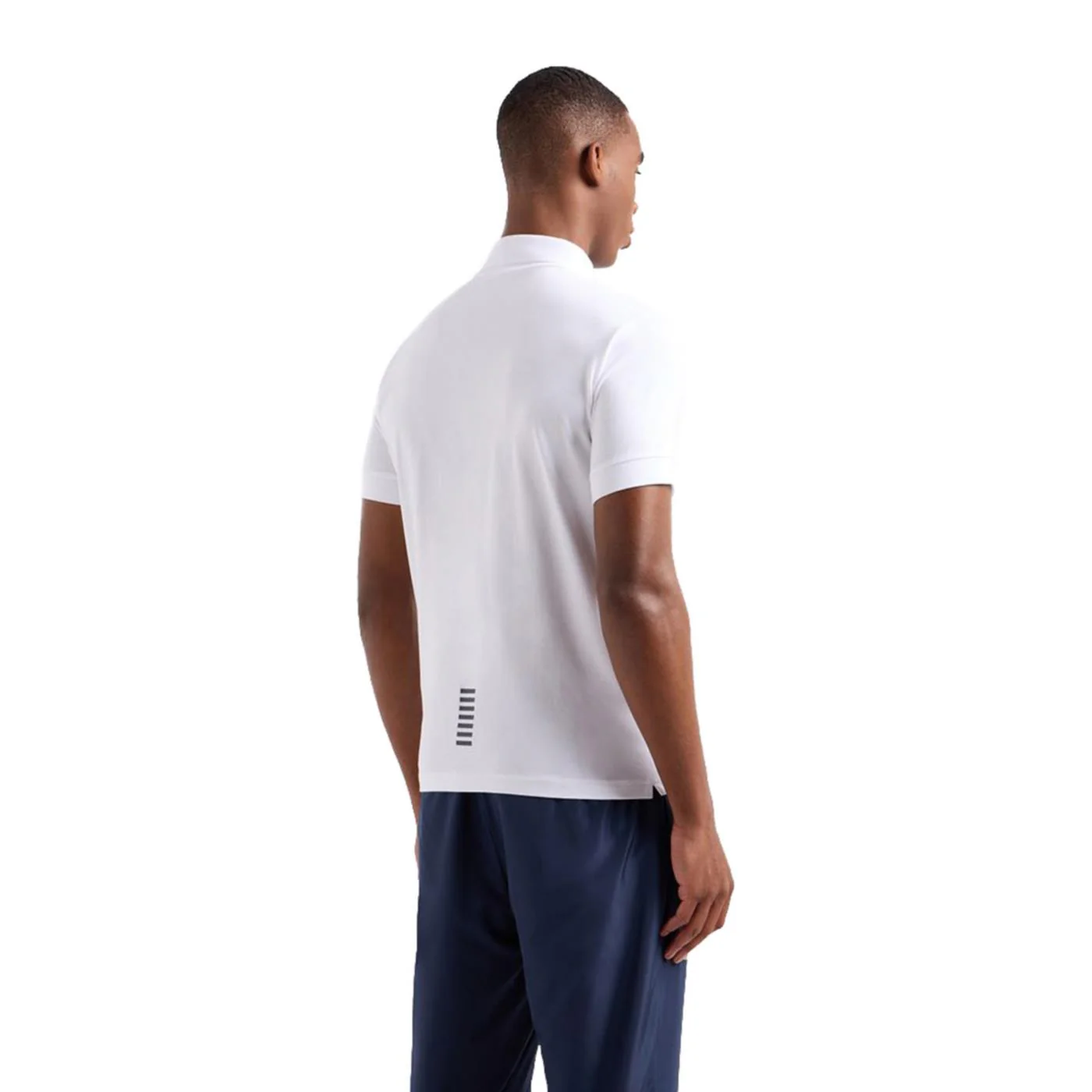 EMPORIO ARMANI 7 EA7 JERSEY POLO SHIRT - Image 3