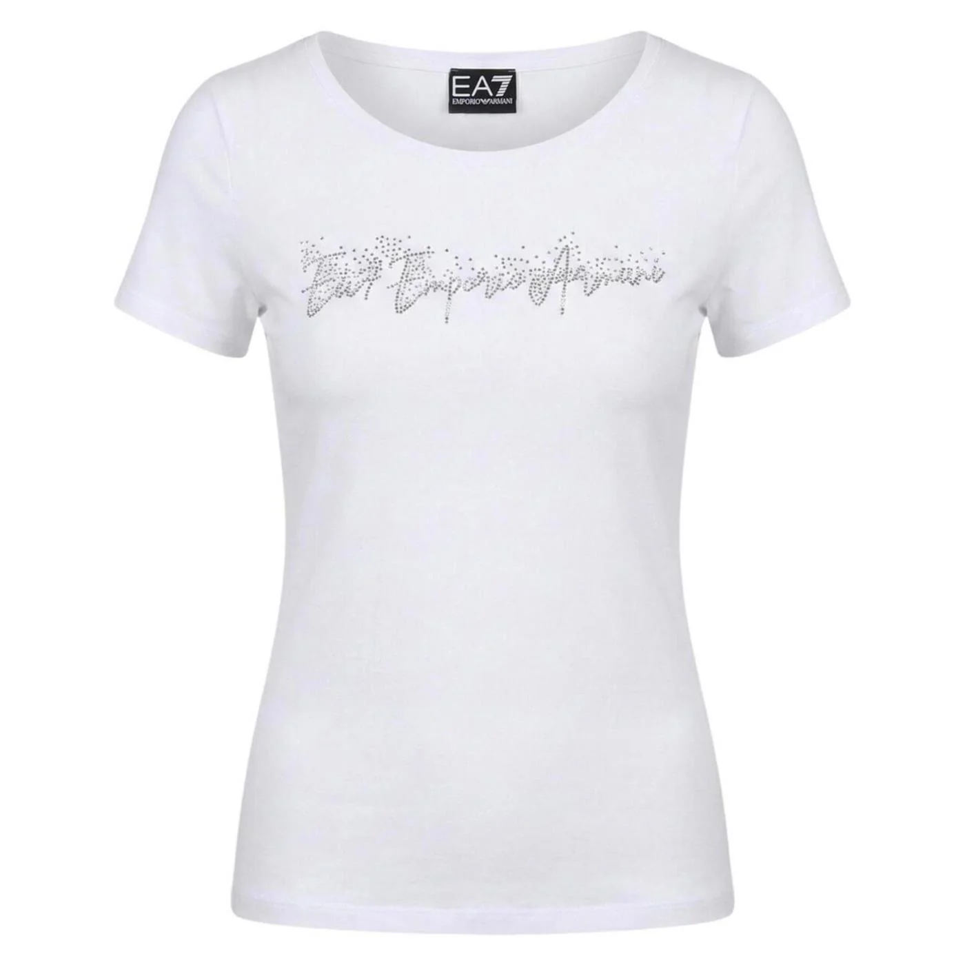 EMPORIO ARMANI 7 EA7 LOGO W HANDWRITTEN TEE - Image 3