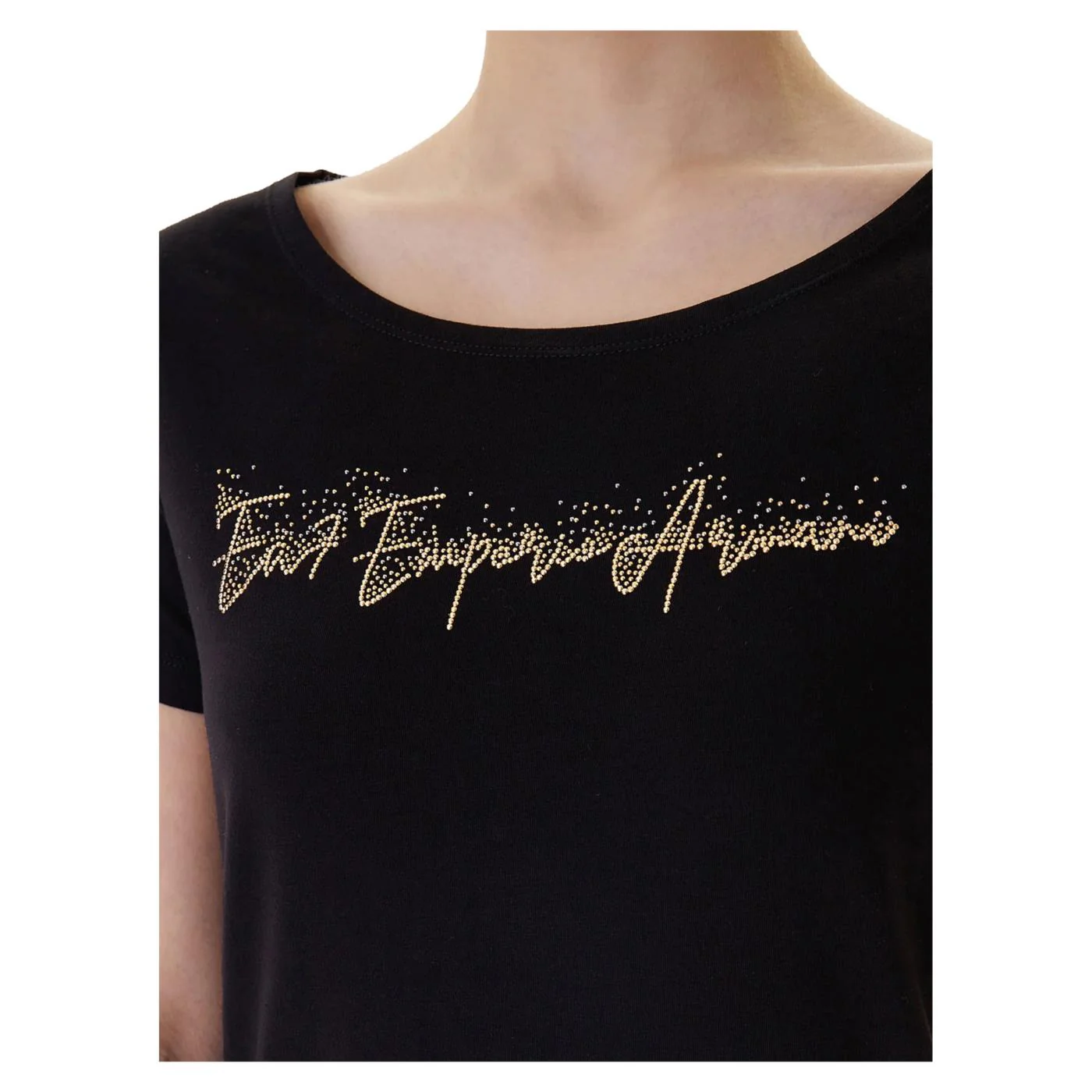 EMPORIO ARMANI 7 EA7 LOGO W HANDWRITTEN TEE - Image 3