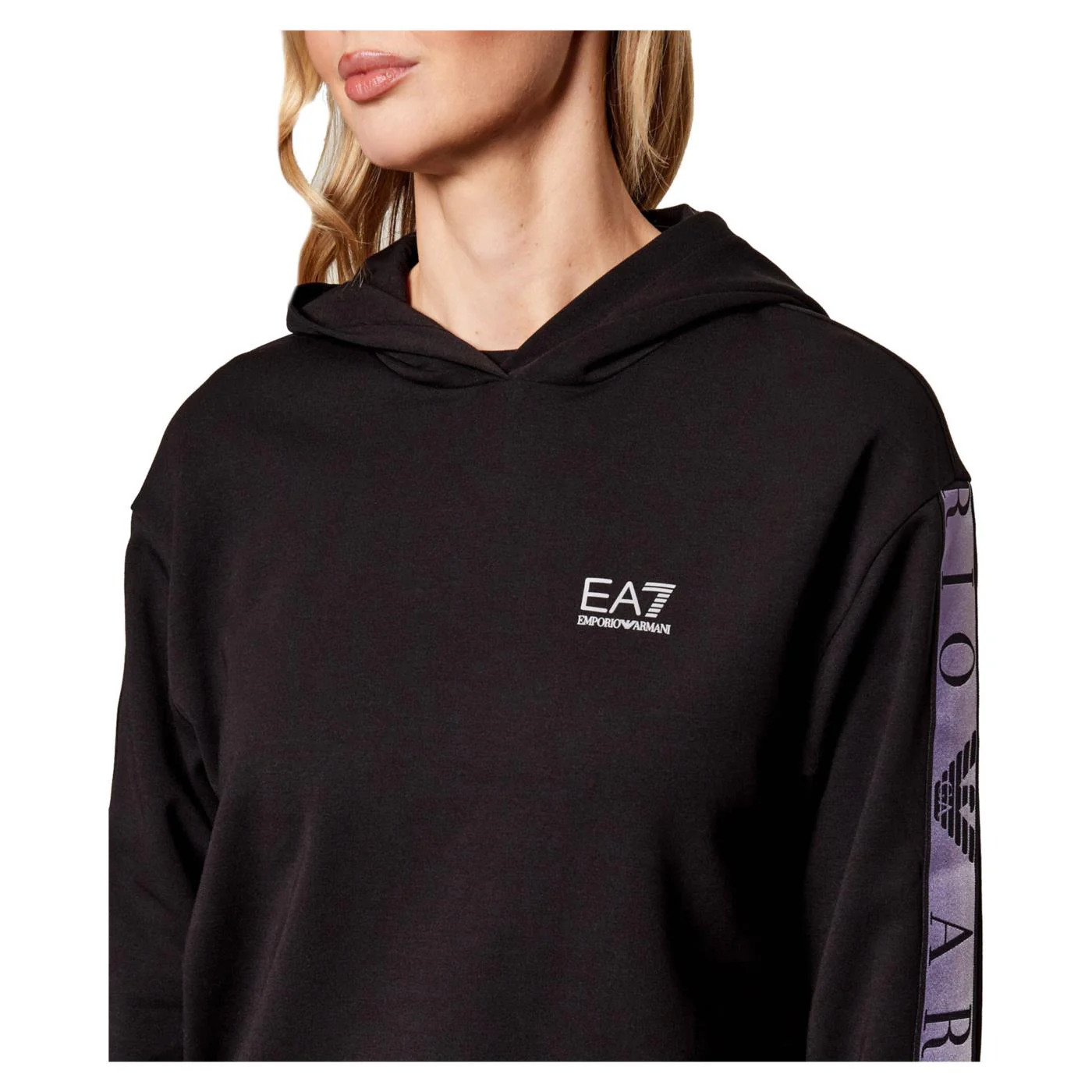 EMPORIO ARMANI 7 EA7 NATURAL VENTUS7 W HOODIE - Image 3