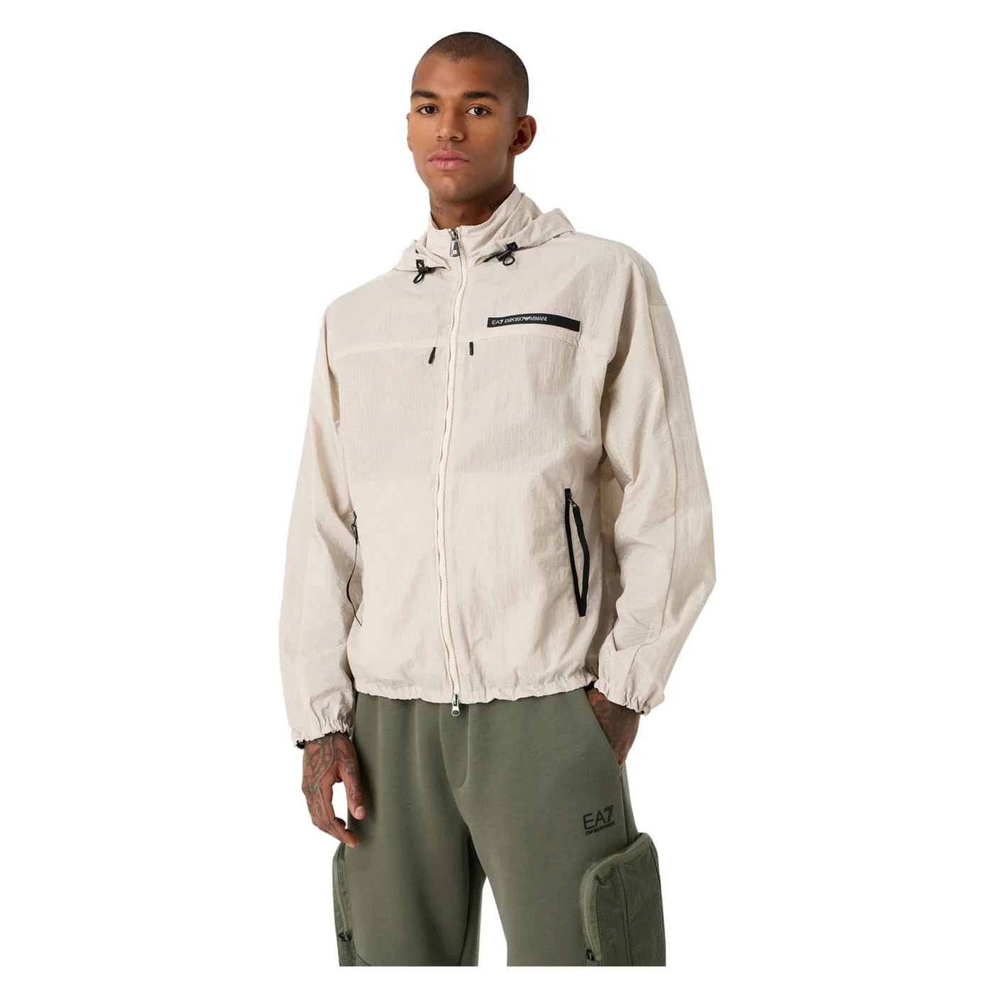 EMPORIO ARMANI 7 EA7 TRAIN ATHLETIC MIX JACKET - Image 2