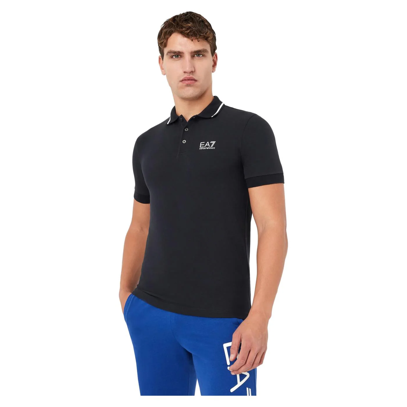 EMPORIO ARMANI 7 EA7 TRAIN CORE ID POLO - Image 3