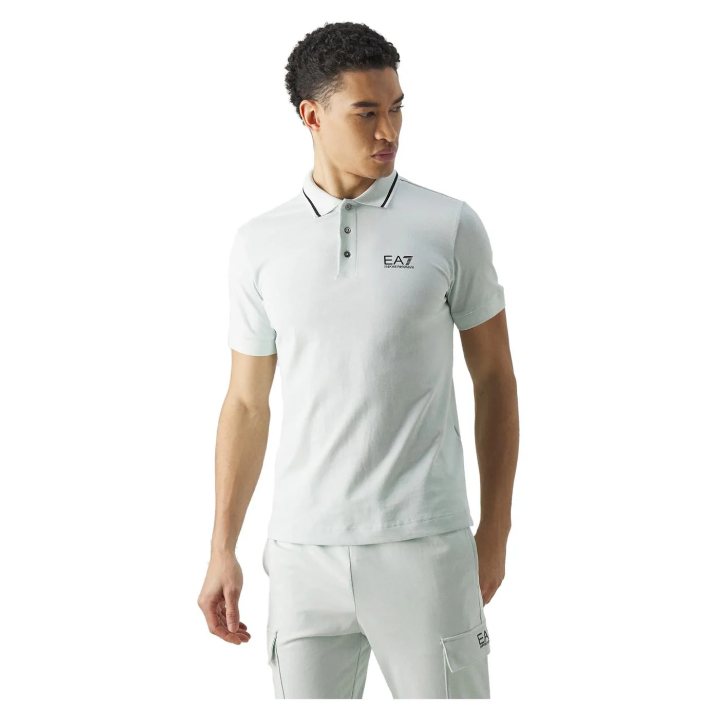 EMPORIO ARMANI 7 EA7 TRAIN CORE ID POLO PIQUET - Image 2