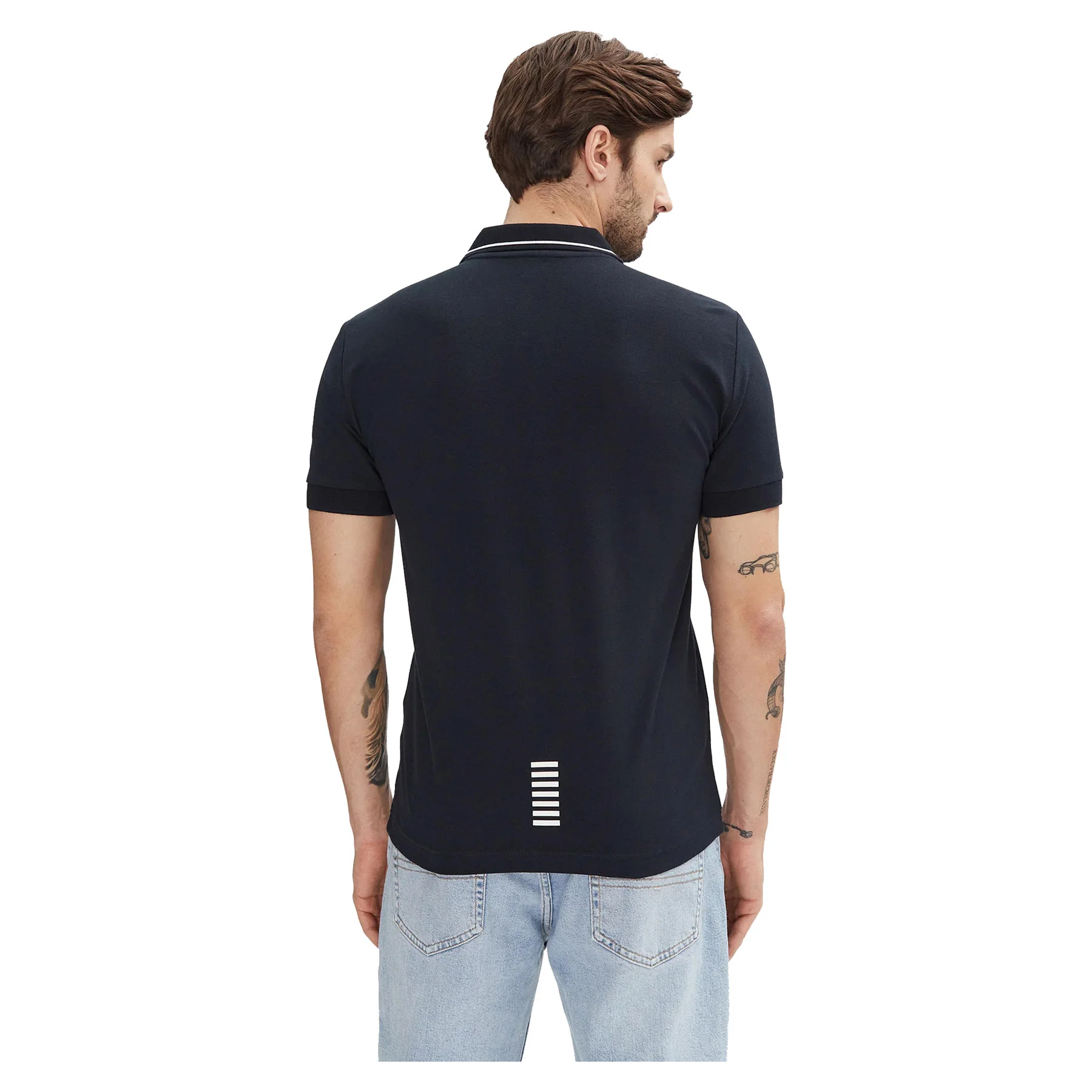 EMPORIO ARMANI 7 EA7 TRAIN CORE POLO ML STR - Image 2