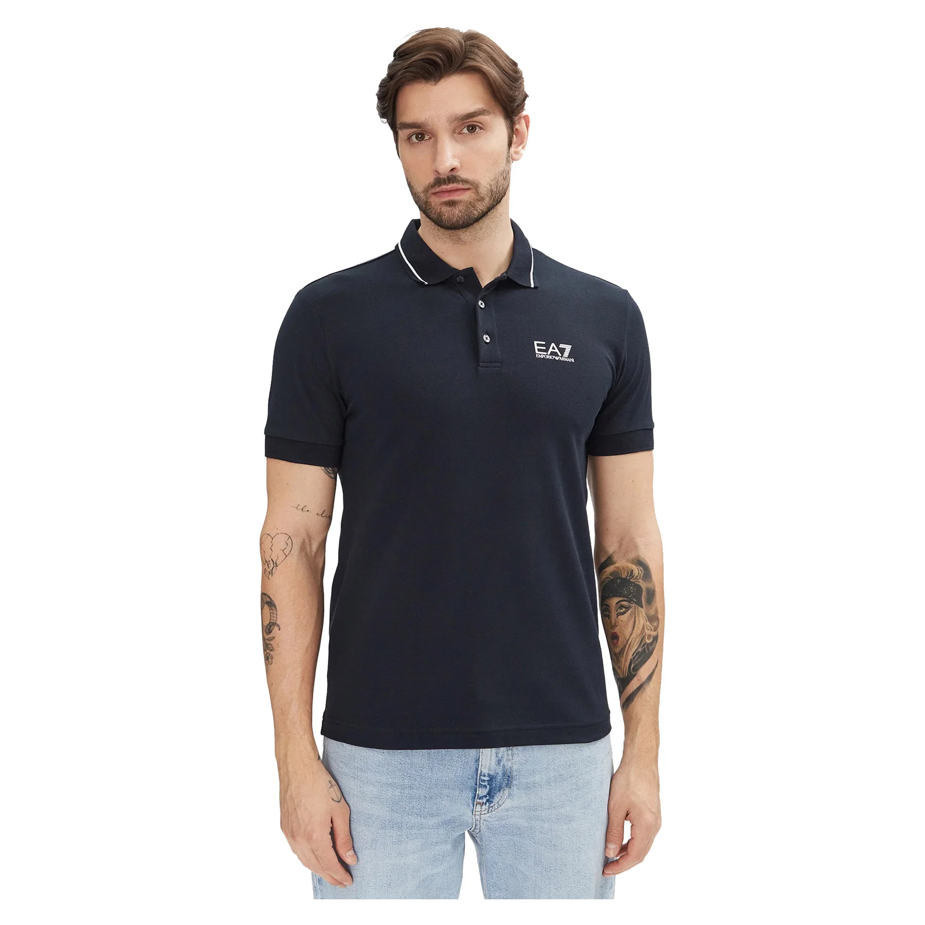 EMPORIO ARMANI 7 EA7 TRAIN CORE POLO PIQUET ST