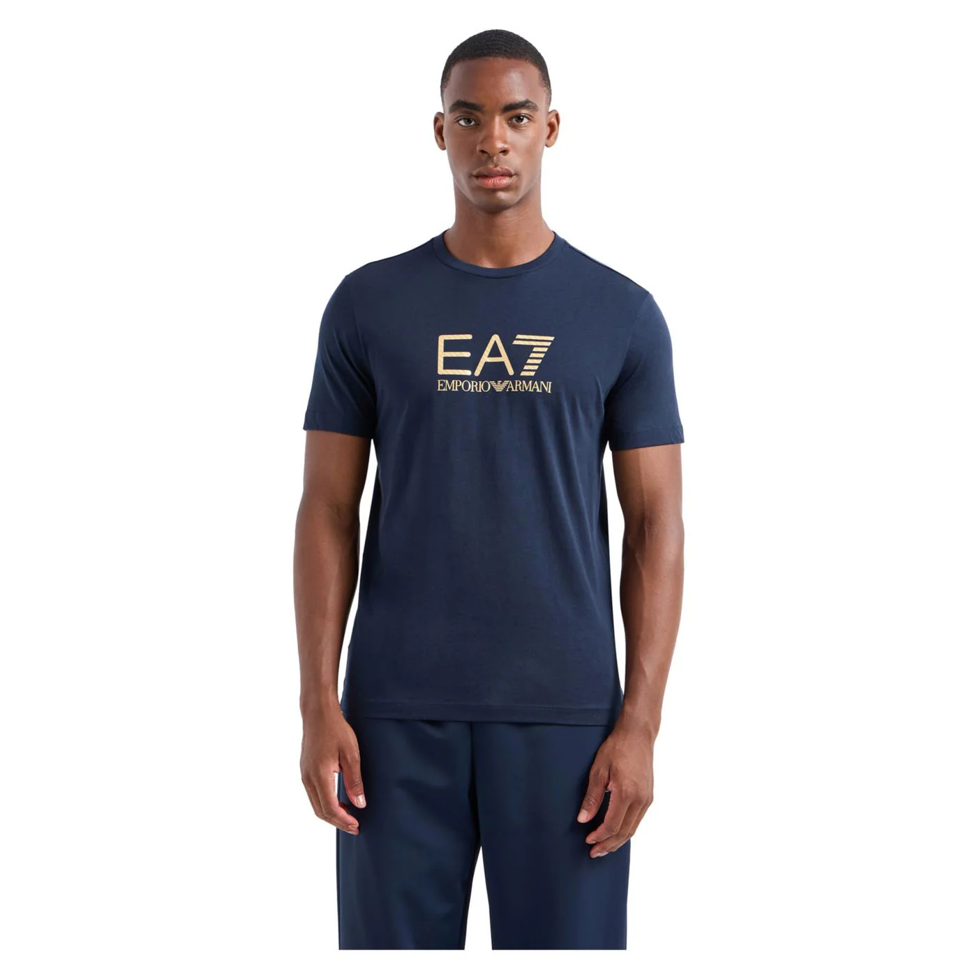 EMPORIO ARMANI 7 EA7 TRAIN GOLD LABEL M TEE - Image 2