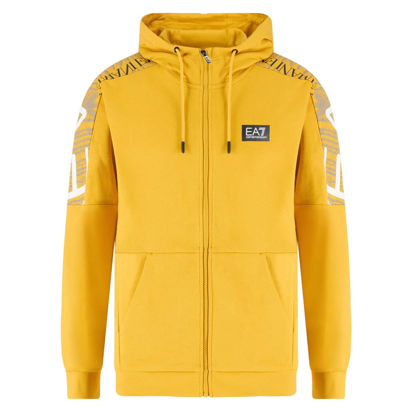 EMPORIO ARMANI 7 EA7 TRAIN GRAPHIC HOODIE FZ