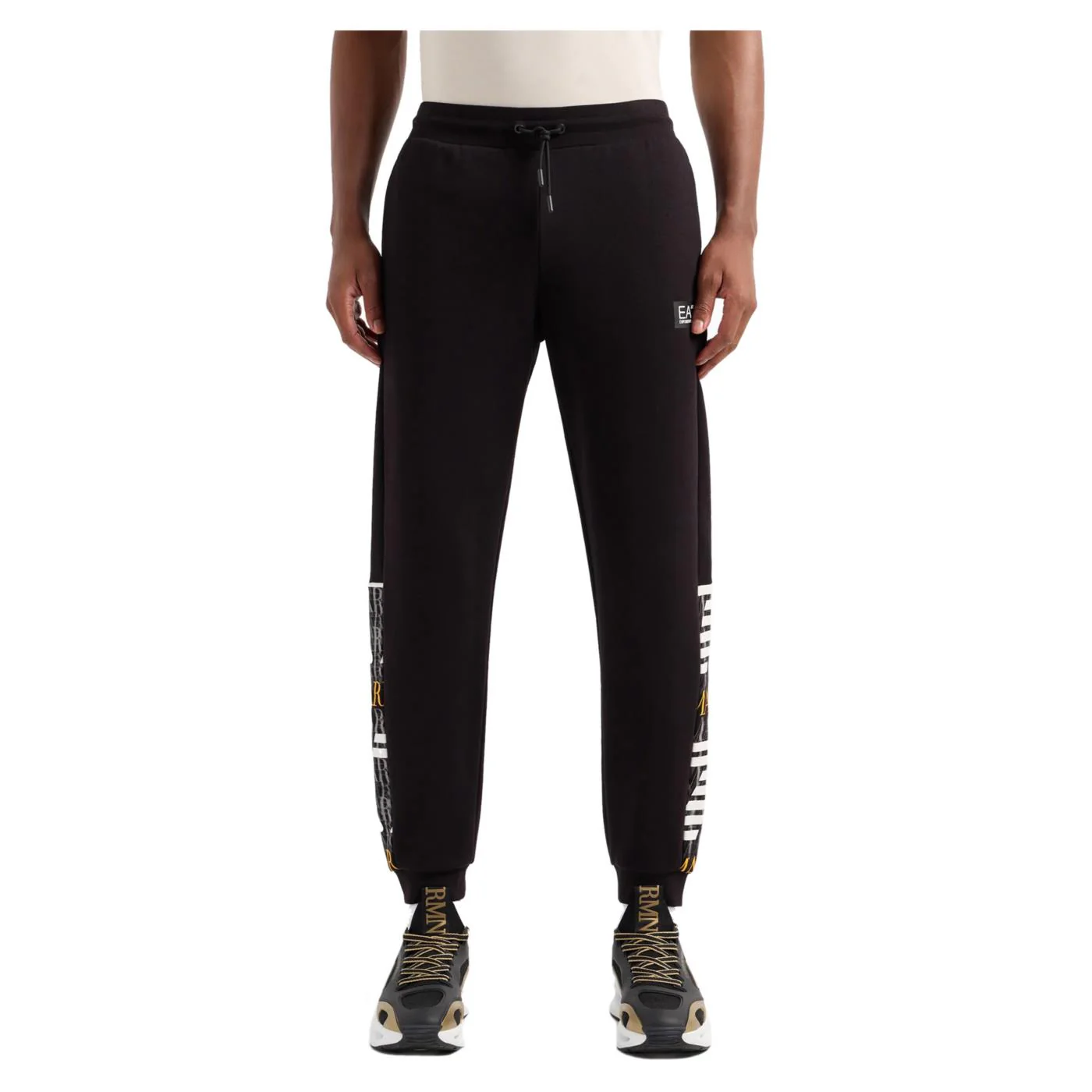 EMPORIO ARMANI 7 EA7 TRAIN GRAPHIC PANTS - Image 2