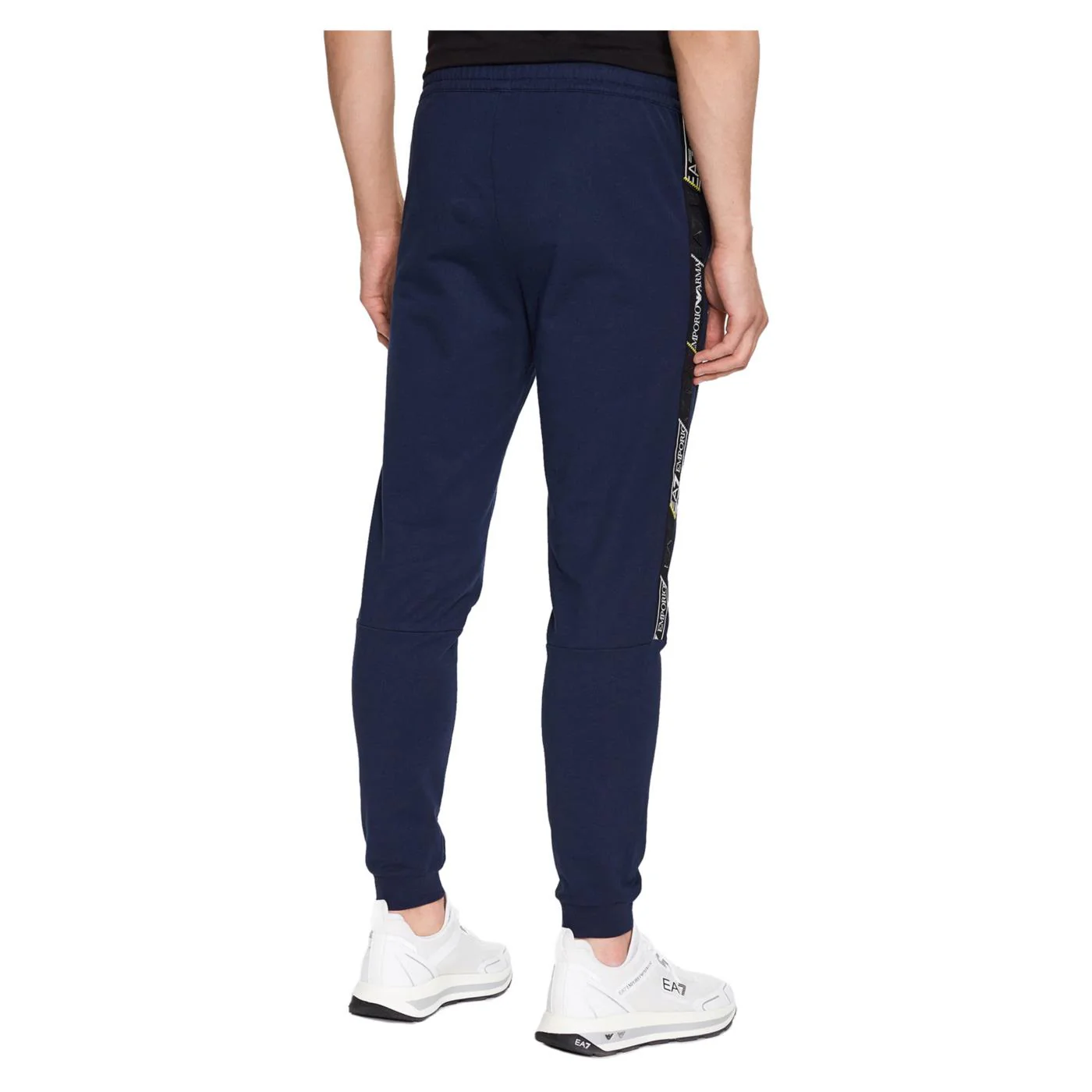 EMPORIO ARMANI 7 EA7 TRAIN LOGO PANTS - Image 2