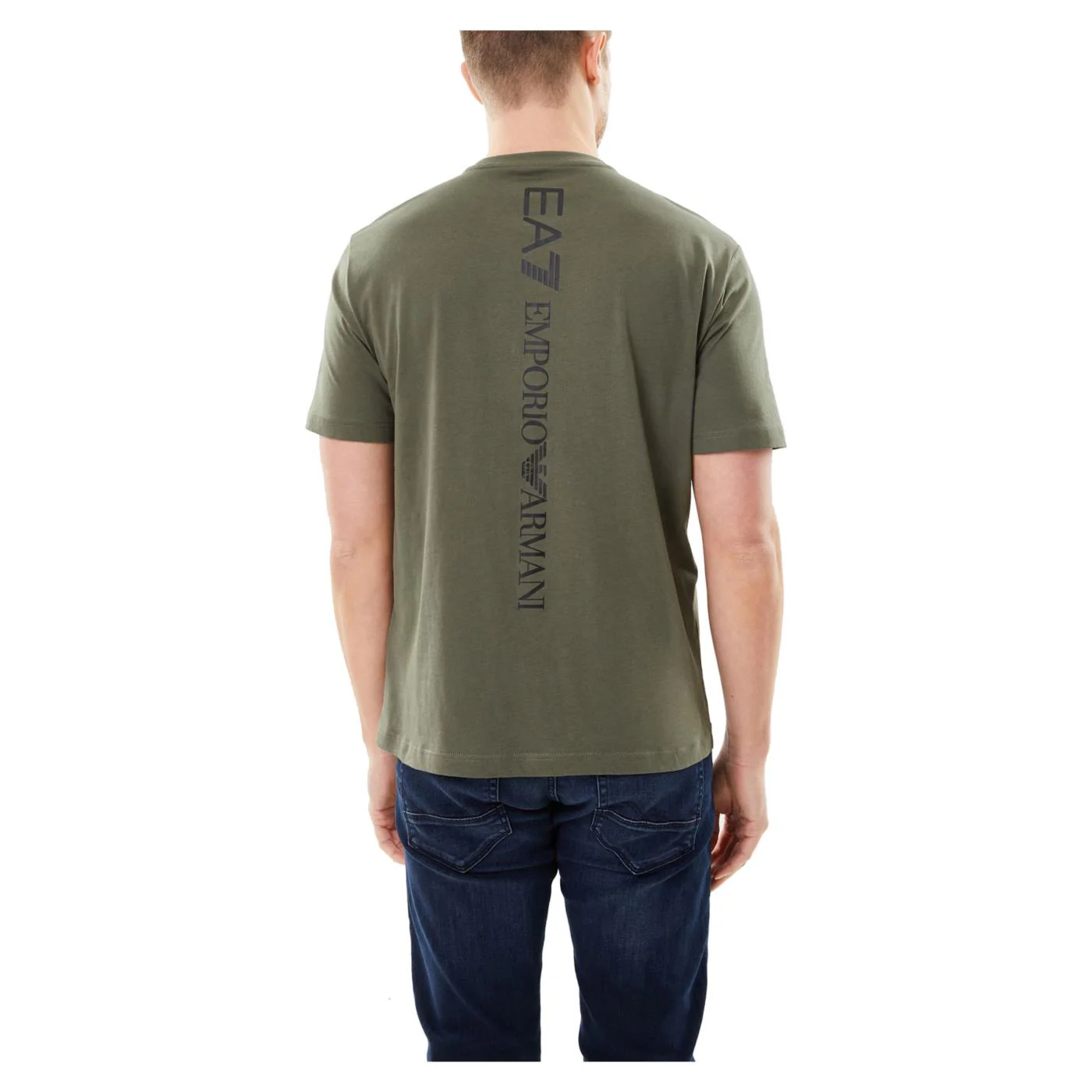 EMPORIO ARMANI 7 EA7 TRAIN LOGO SERIES SS TEE - Image 3