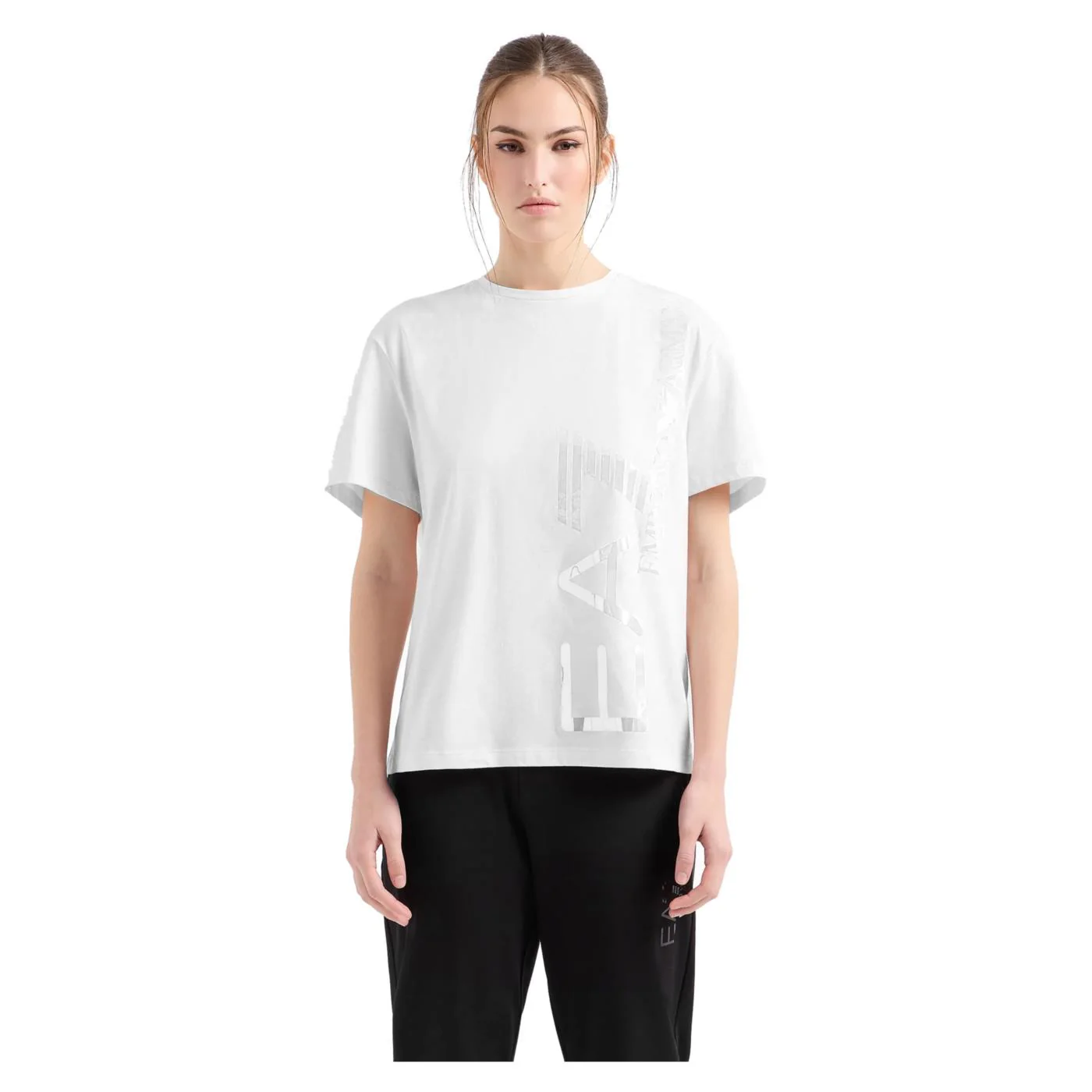 EMPORIO ARMANI 7 EA7 TRAIN LOGO SERIES W TEE - Image 2