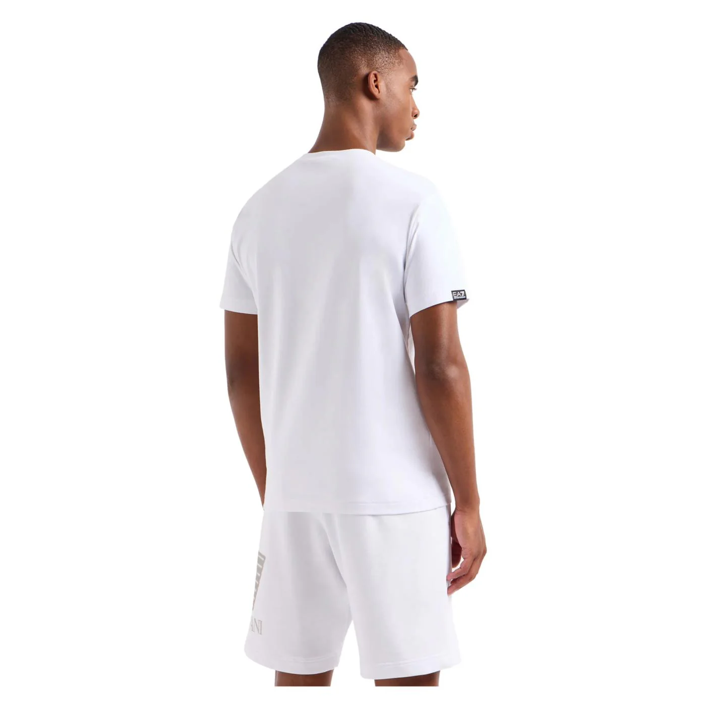 EMPORIO ARMANI 7 EA7 TRAIN LOGO SS TEE - Image 3