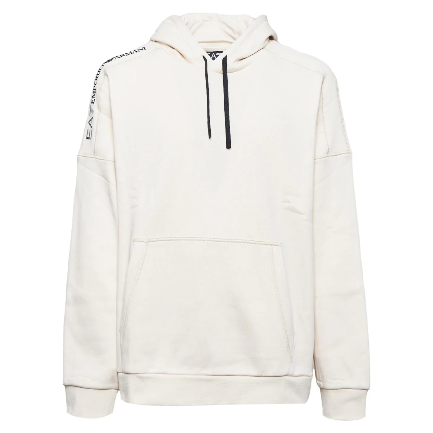 EMPORIO ARMANI 7 EA7 TRAIN LOGO TAPE HOODIE
