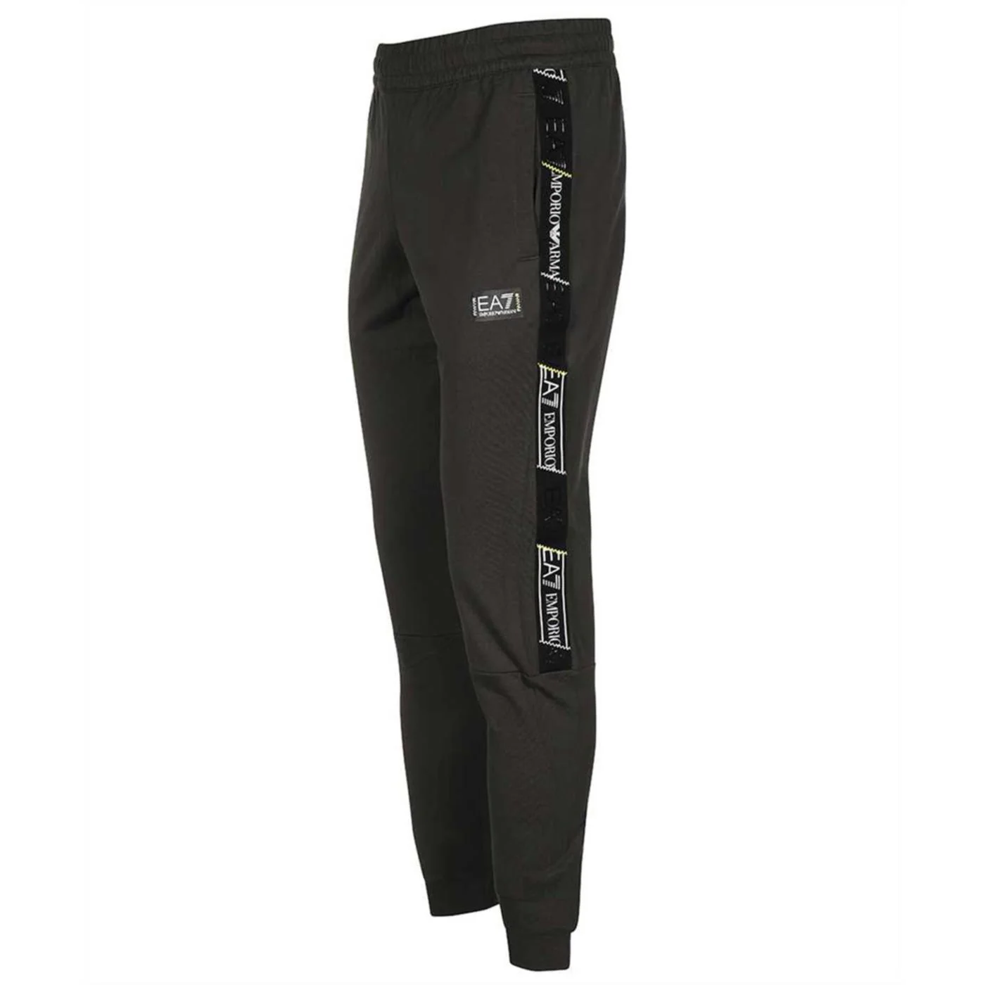 EMPORIO ARMANI 7 EA7 TRAIN LOGO TAPE PANTS - Image 3