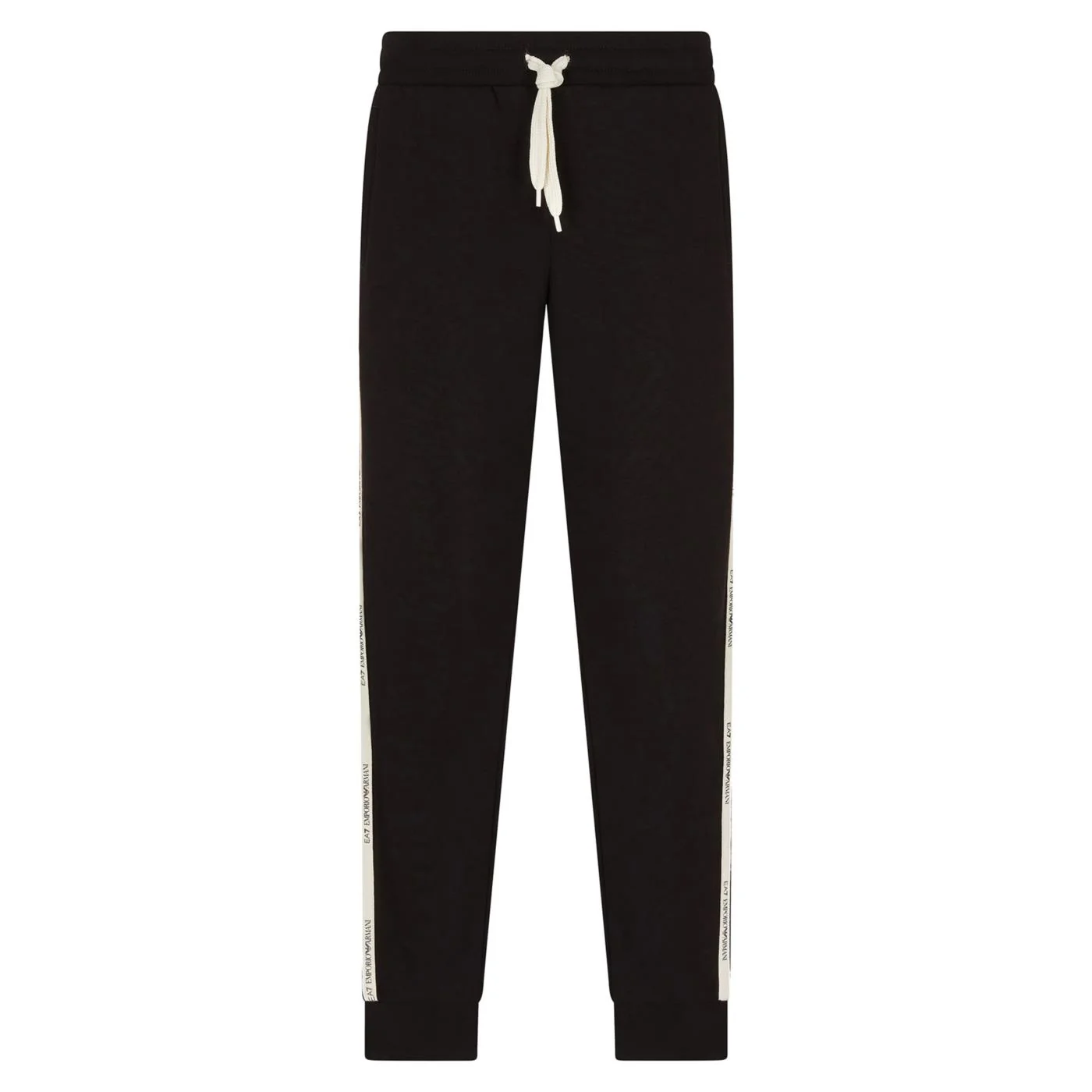 EMPORIO ARMANI 7 EA7 TRAIN LOGO TAPE PANTS